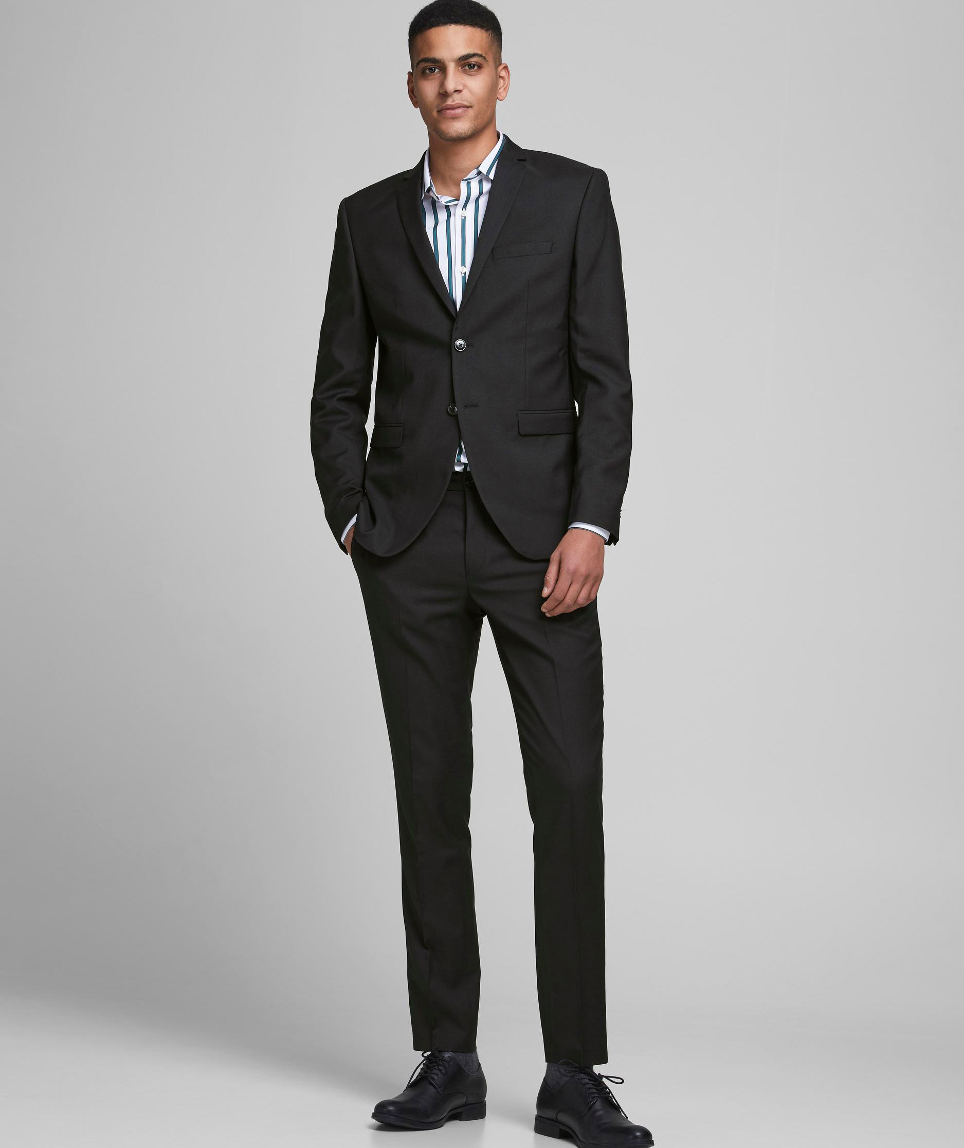 Jack & Jones Premium JPRSOLARIS Blazer, Sort, large image number 3
