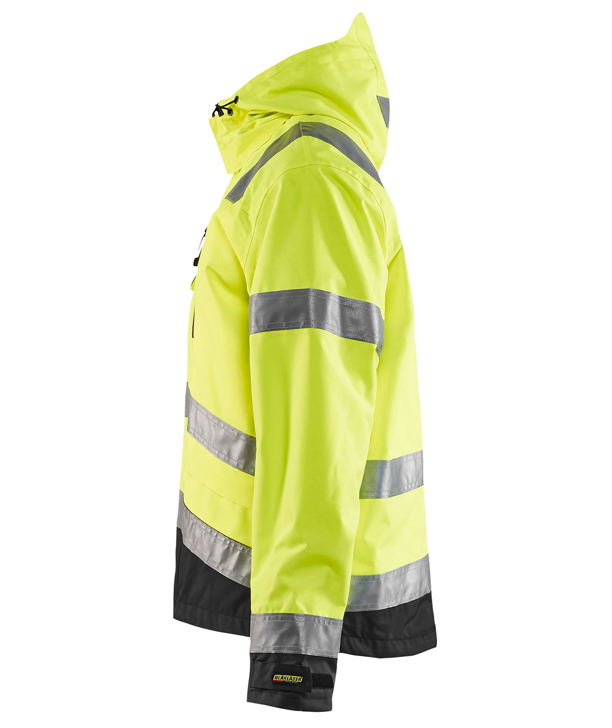 Bl&aring;kl&auml;der shell jacket, Hi-vis Yellow/Black, large image number 3