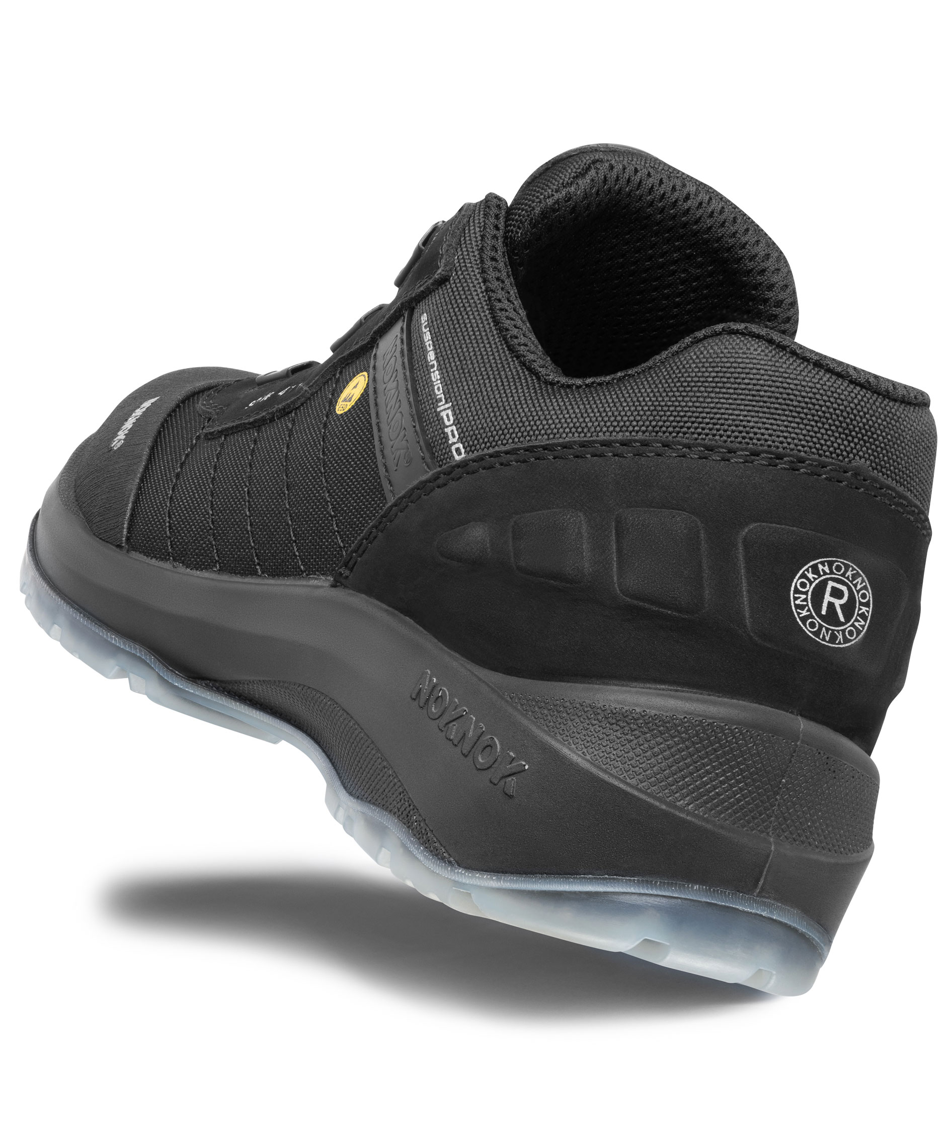 NOKNOK 4110 skyddsskor S1P, Svart, large image number 5