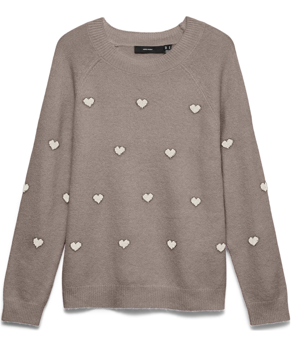 Vero Moda VMDOFFY INTARSIA dame striktr&oslash;je