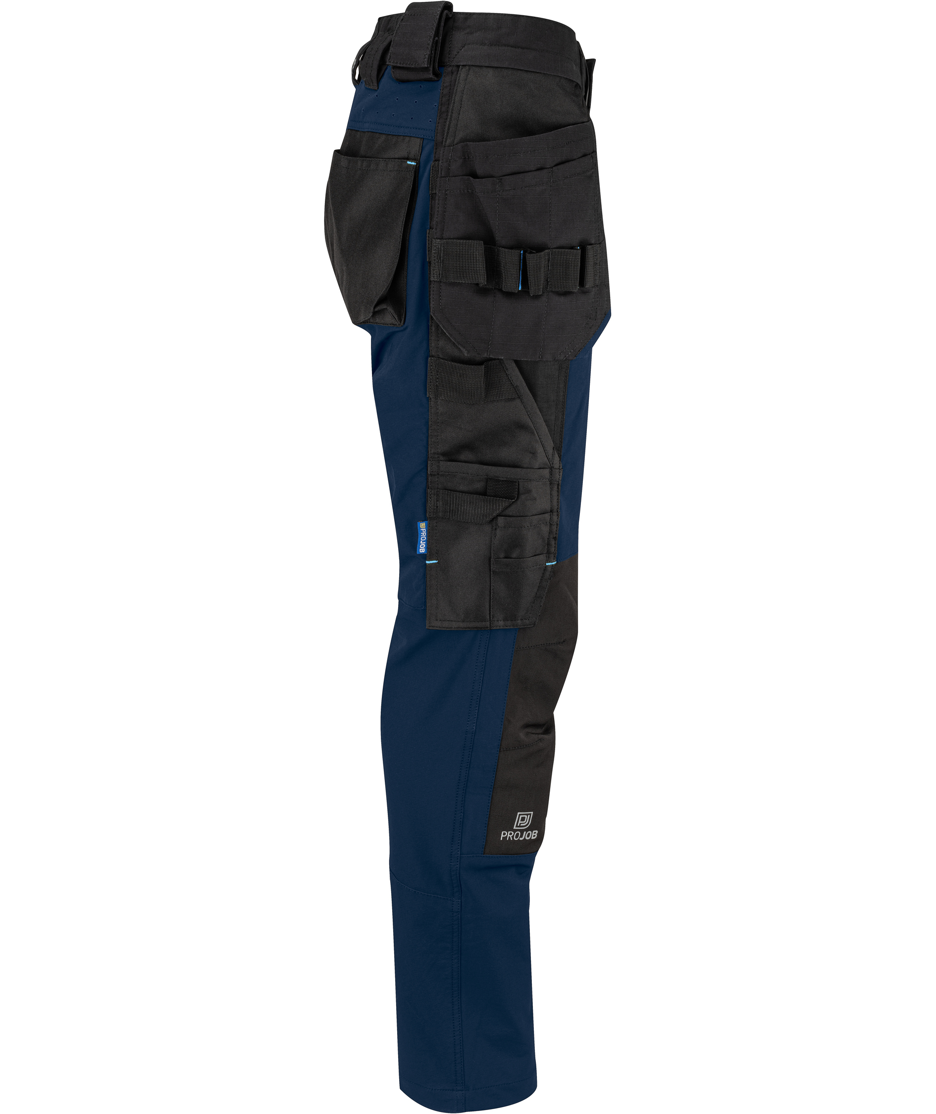 ProJob hantverksbyxa 5564 full stretch dam, Navy, large image number 2