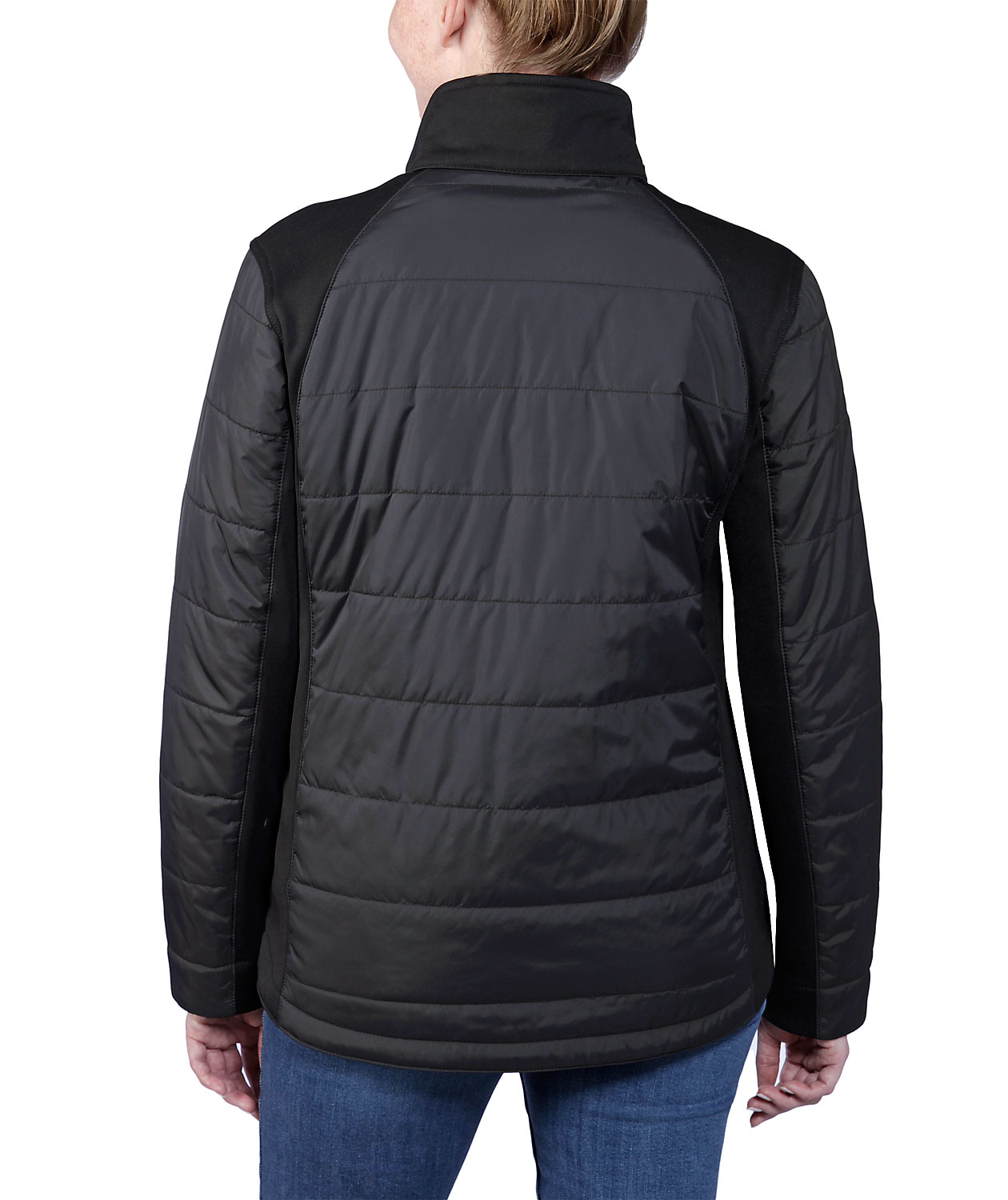 Carhartt vadderad jacka dam, Black, large image number 3