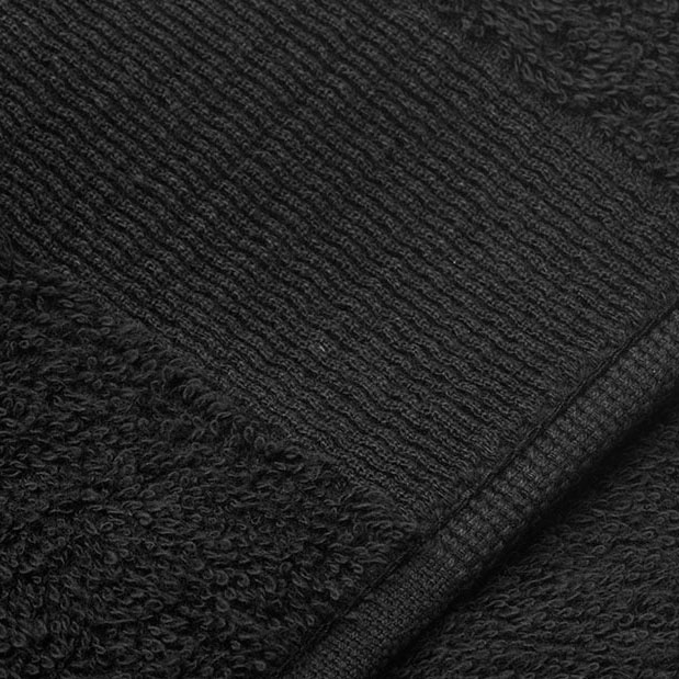 ID terrycloth bath towel, Black, Black, large image number 1