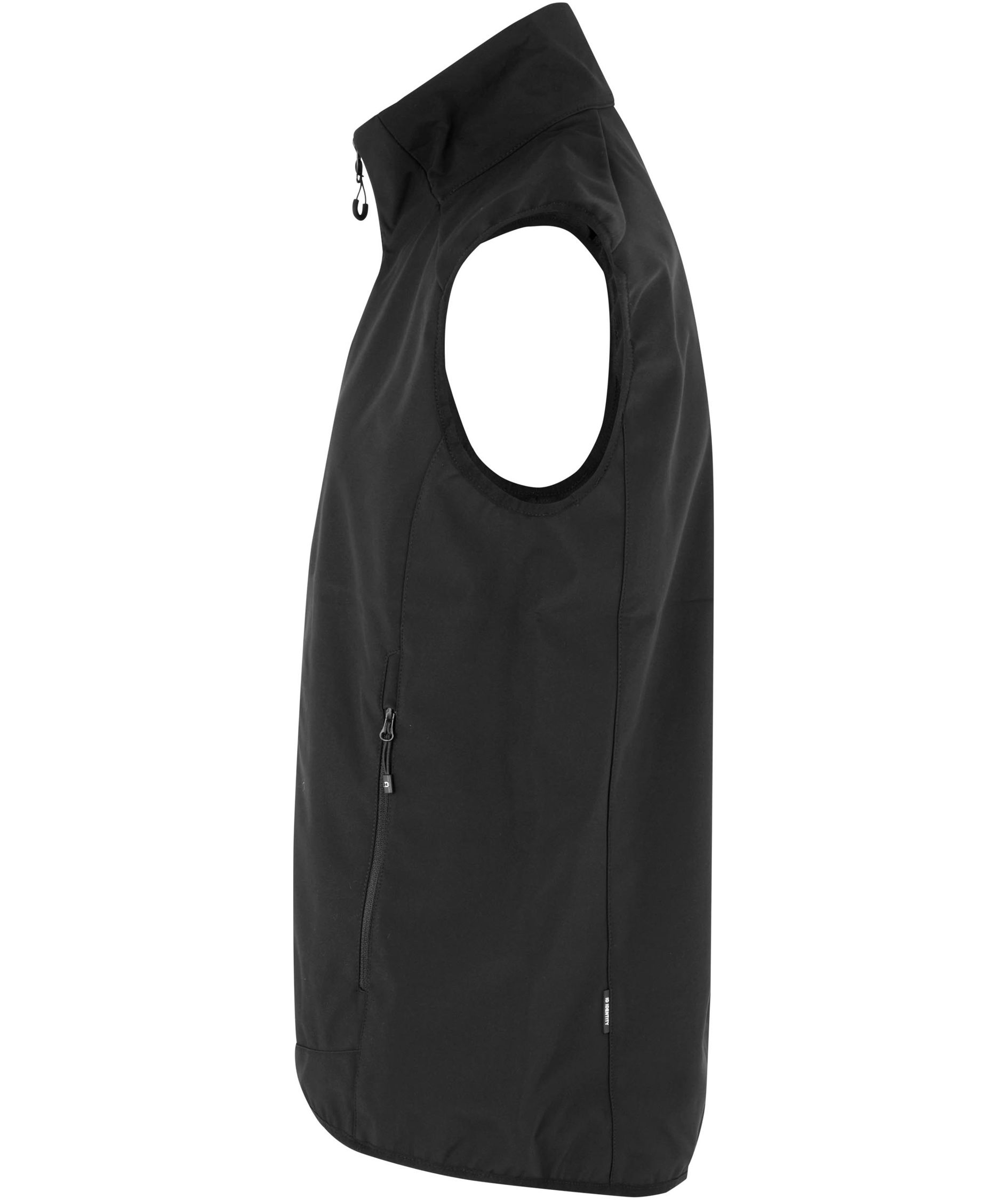ID funktionel softshell vest, Sort, large image number 2