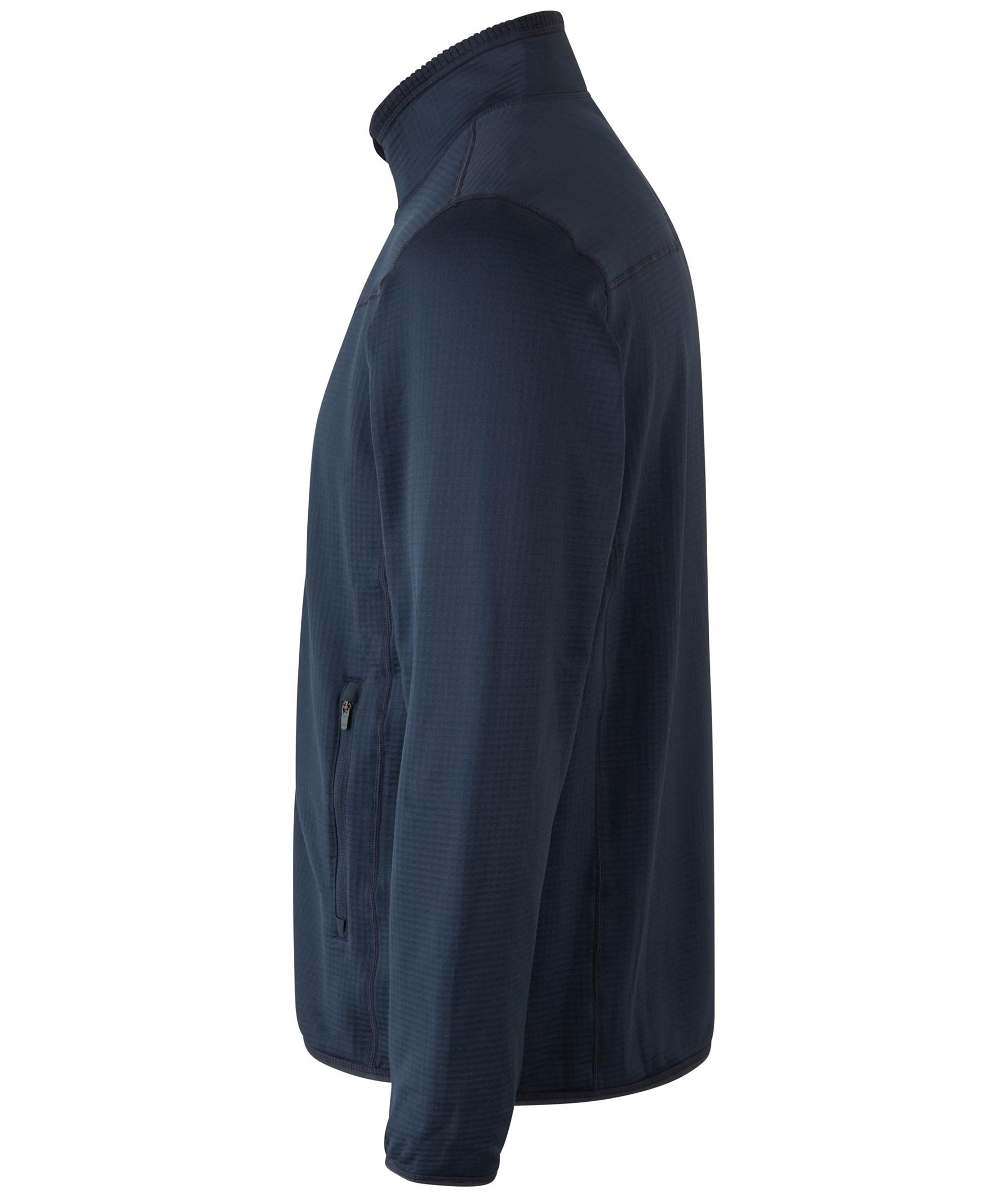 ID Stretch Komfort fleecetr&ouml;ja, Navy, large image number 2