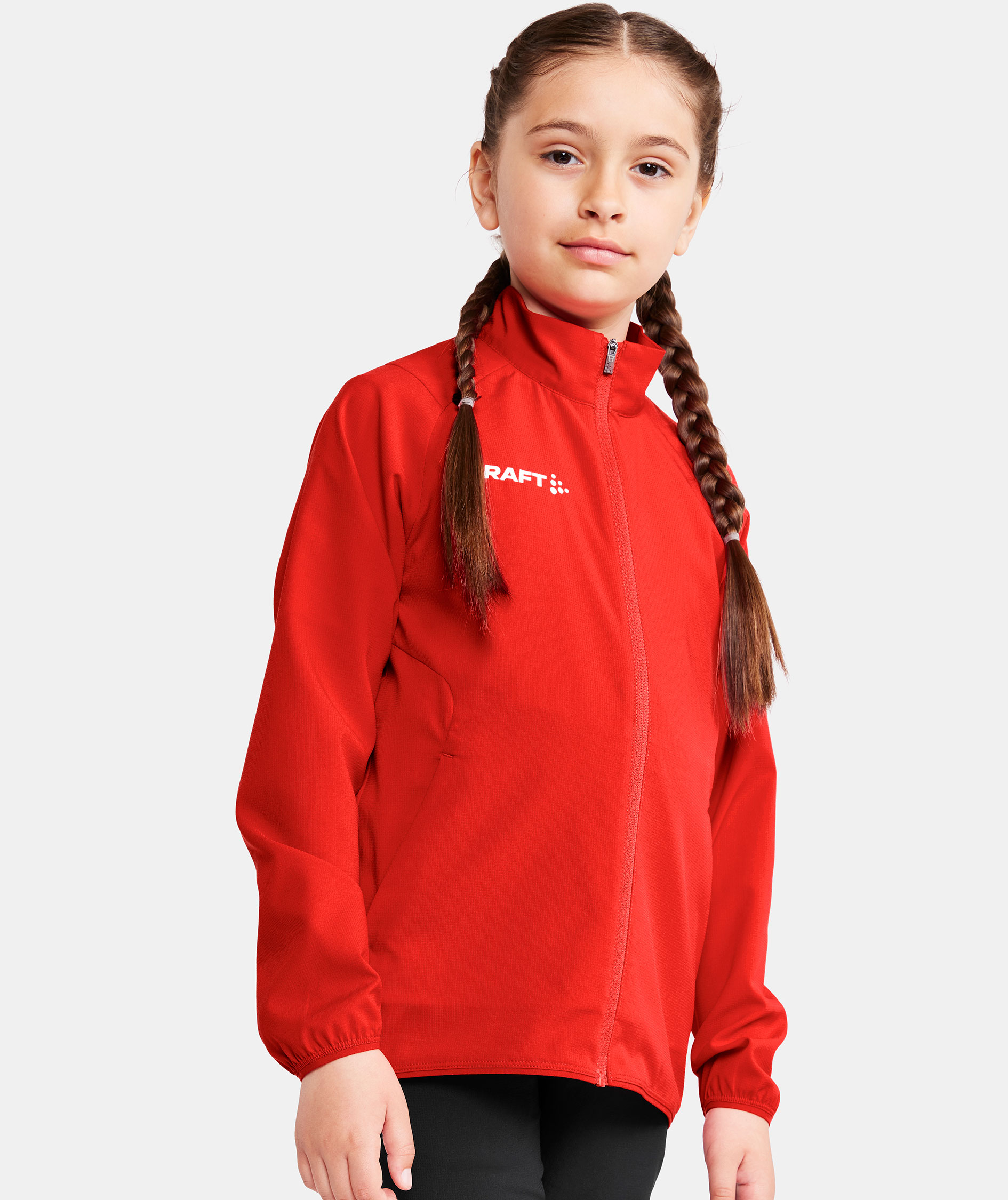 Craft Rush 2.0 cardigan till barn, Bright red, large image number 5