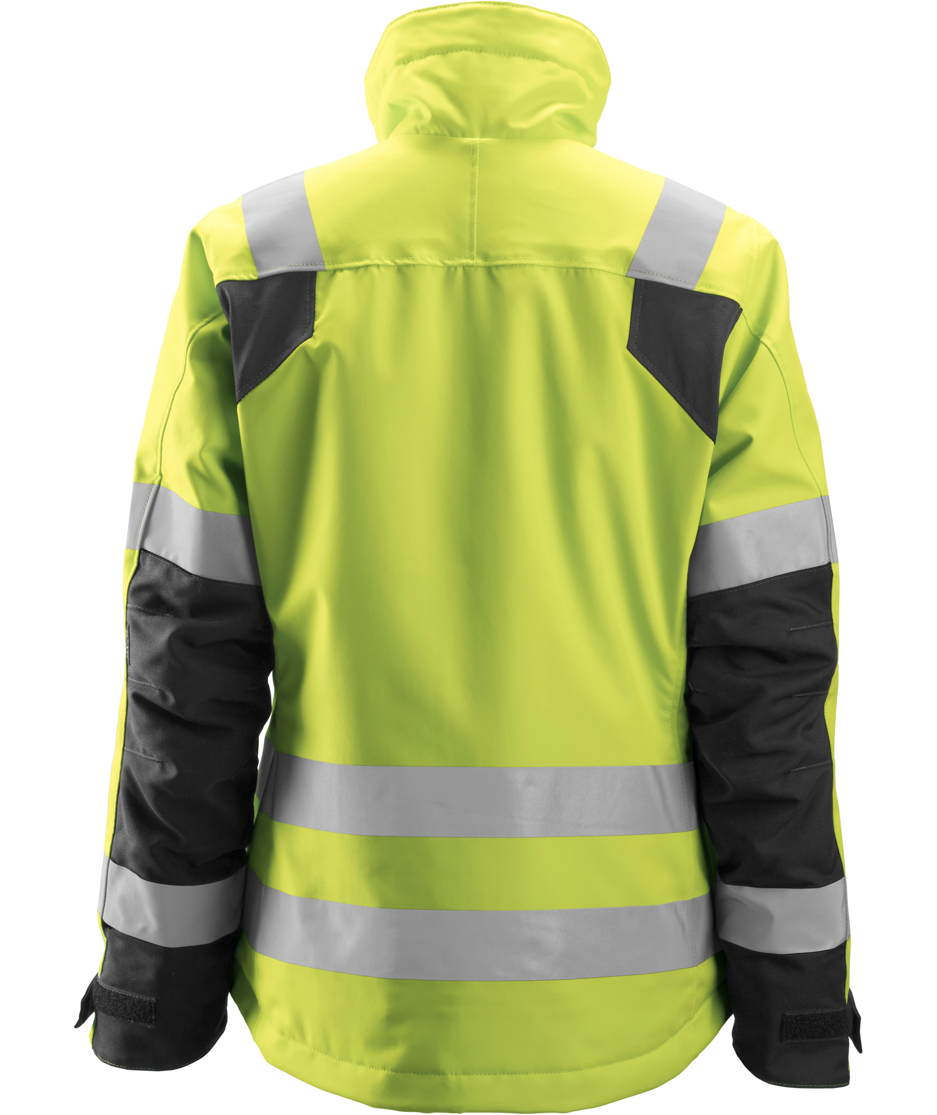 Snickers AllroundWork 37.5&reg; dame vinterjakke 1137, Hi-vis Gul/Sort, large image number 1