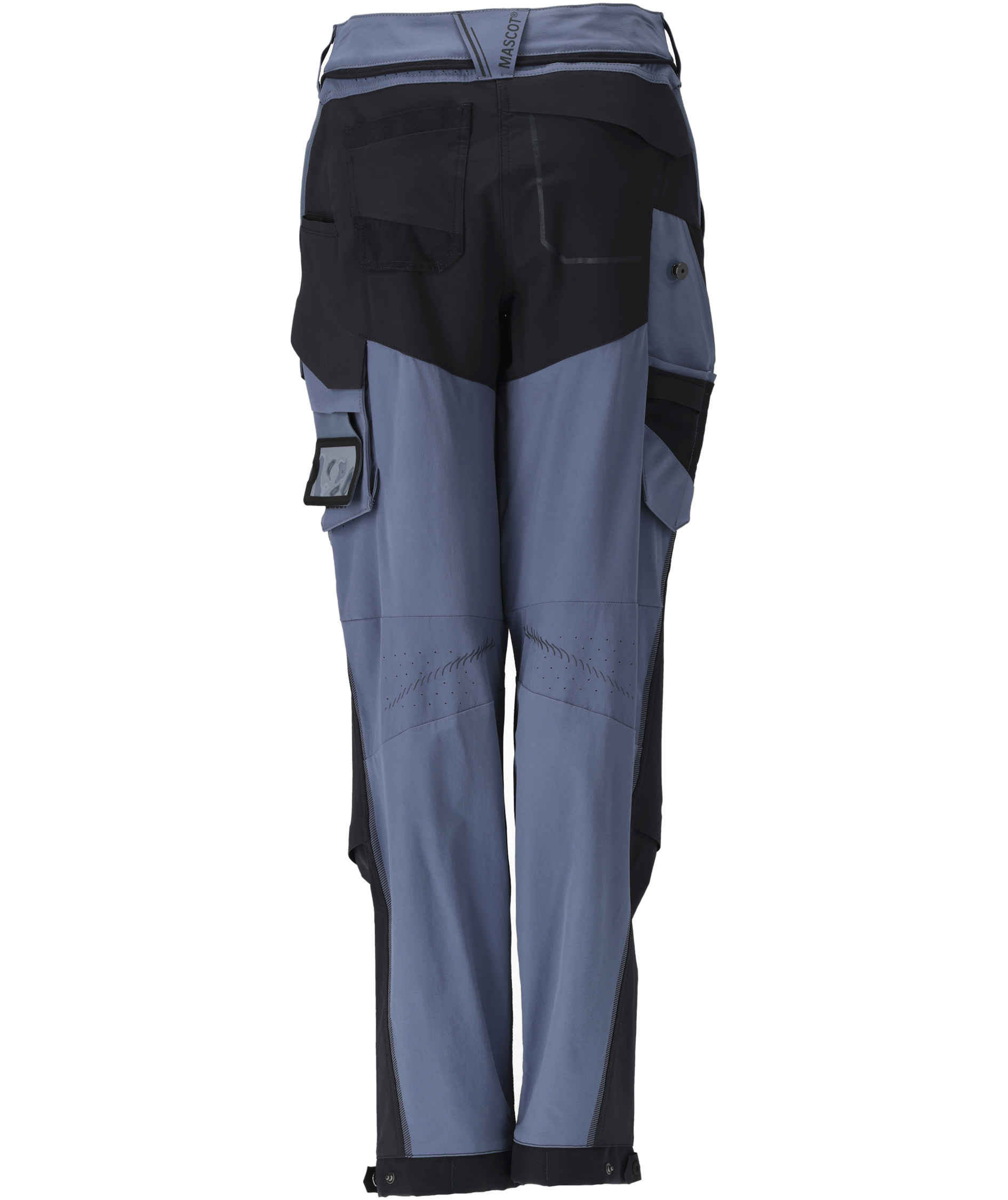Mascot Customized diamond fit women's work trousers full stretch, Stone Blue/Dark Navy, large image number 2