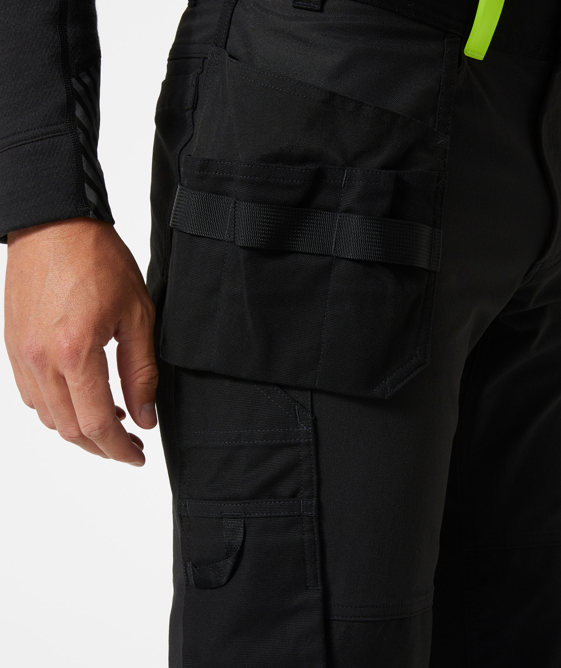 Helly Hansen Oxford 4X craftsman trousers full stretch, Black, large image number 4