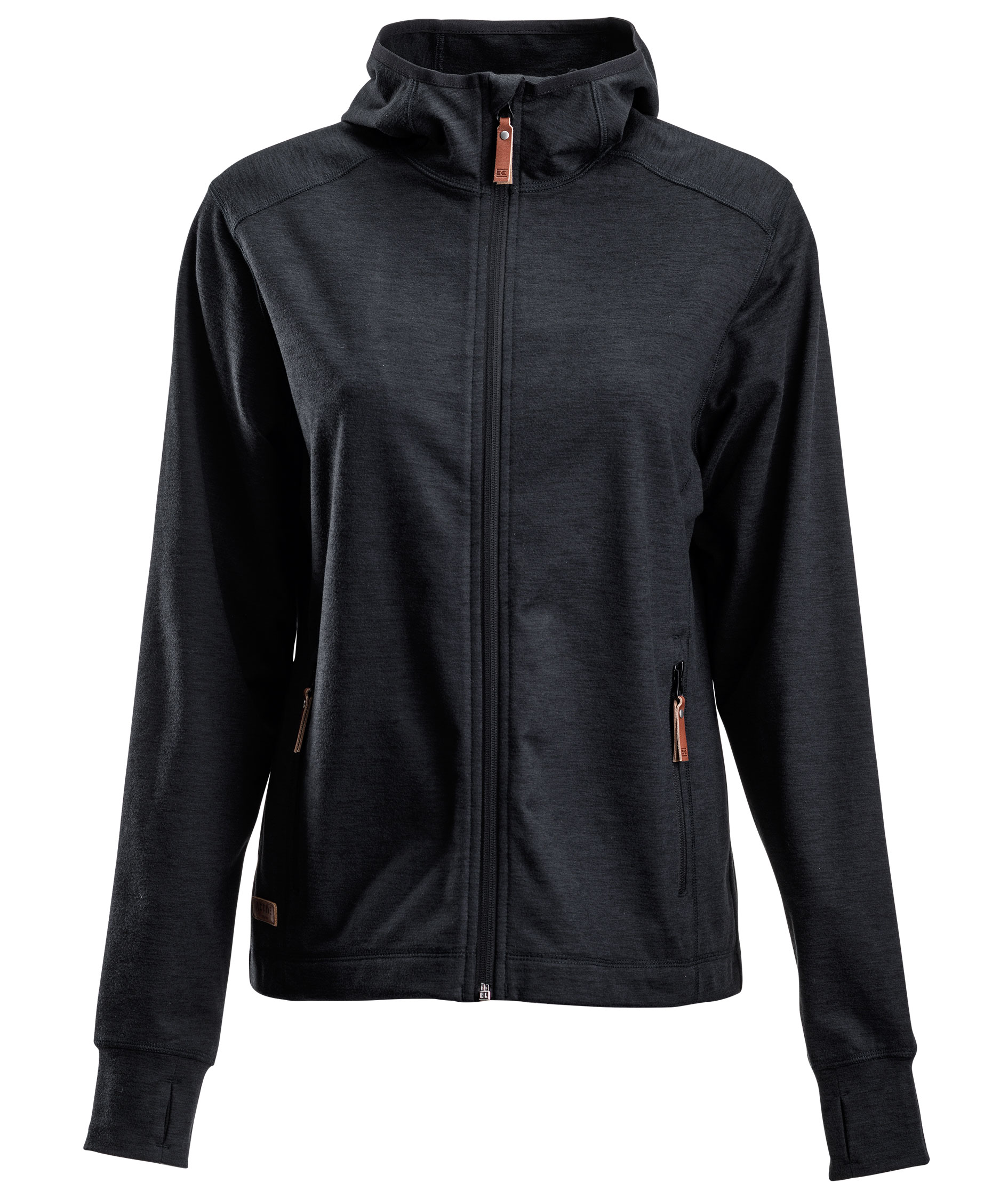 Kramp Active women's fleecetr&oslash;je, Charcoal, large image number 0