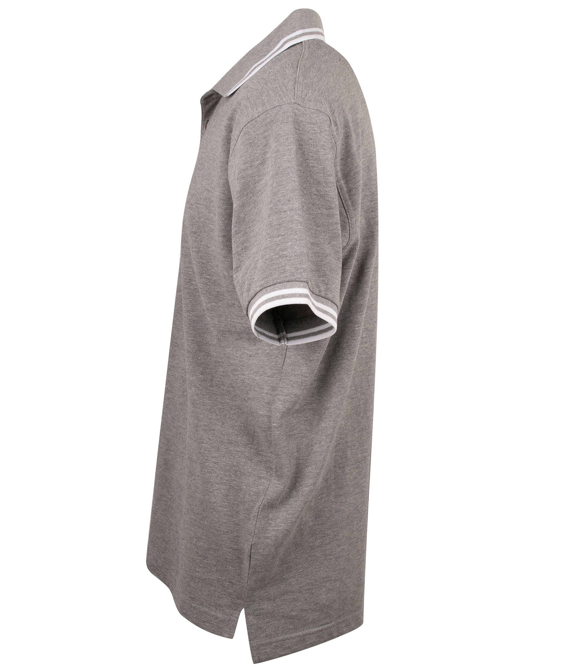 YOU Napoli  polo shirt, Grey Melange, large image number 3