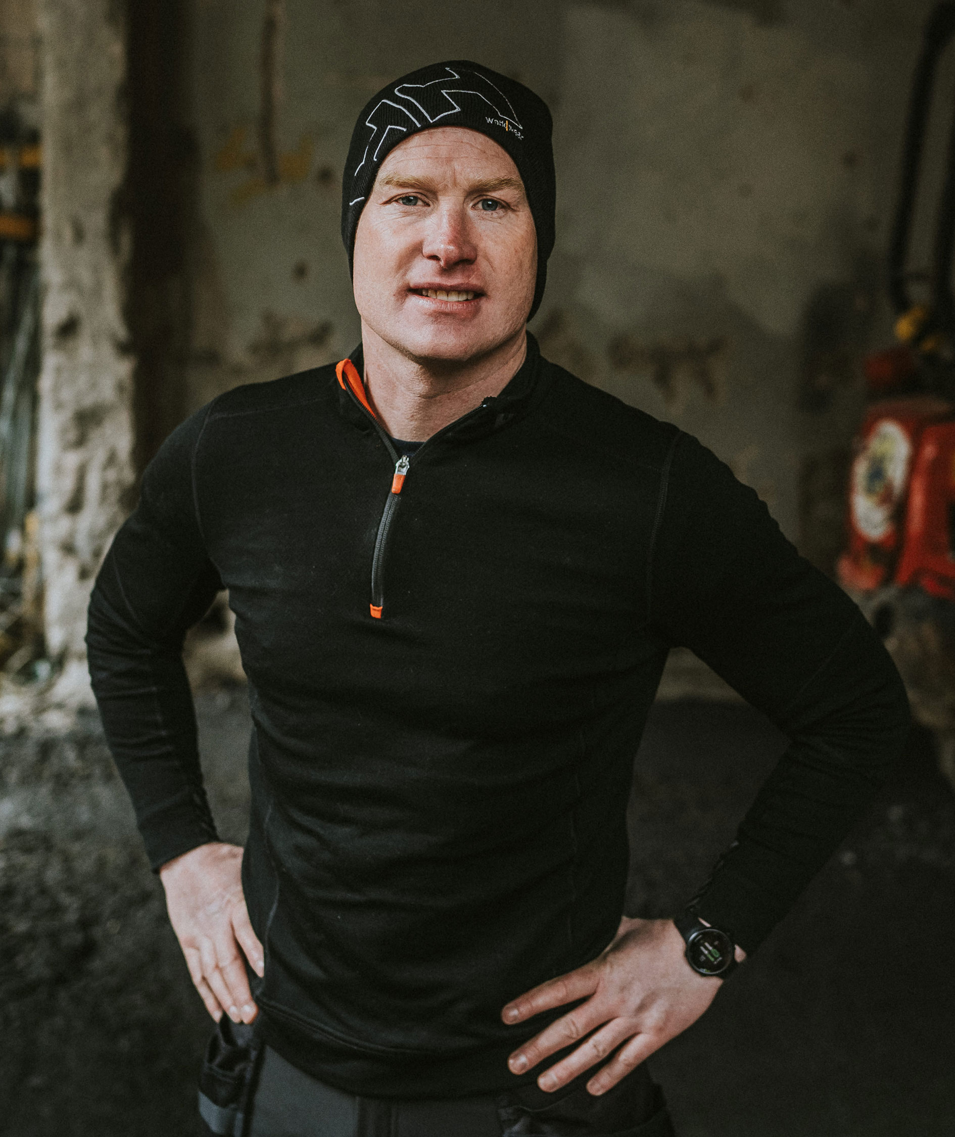 Helly Hansen Classic logo beanie, Black, Black, large image number 1