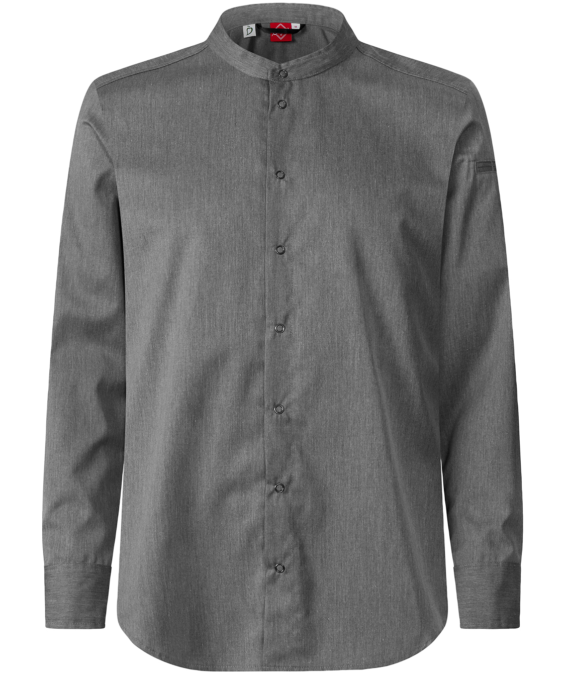 Segers 1109 kockskjorta, Gr&aring; melange