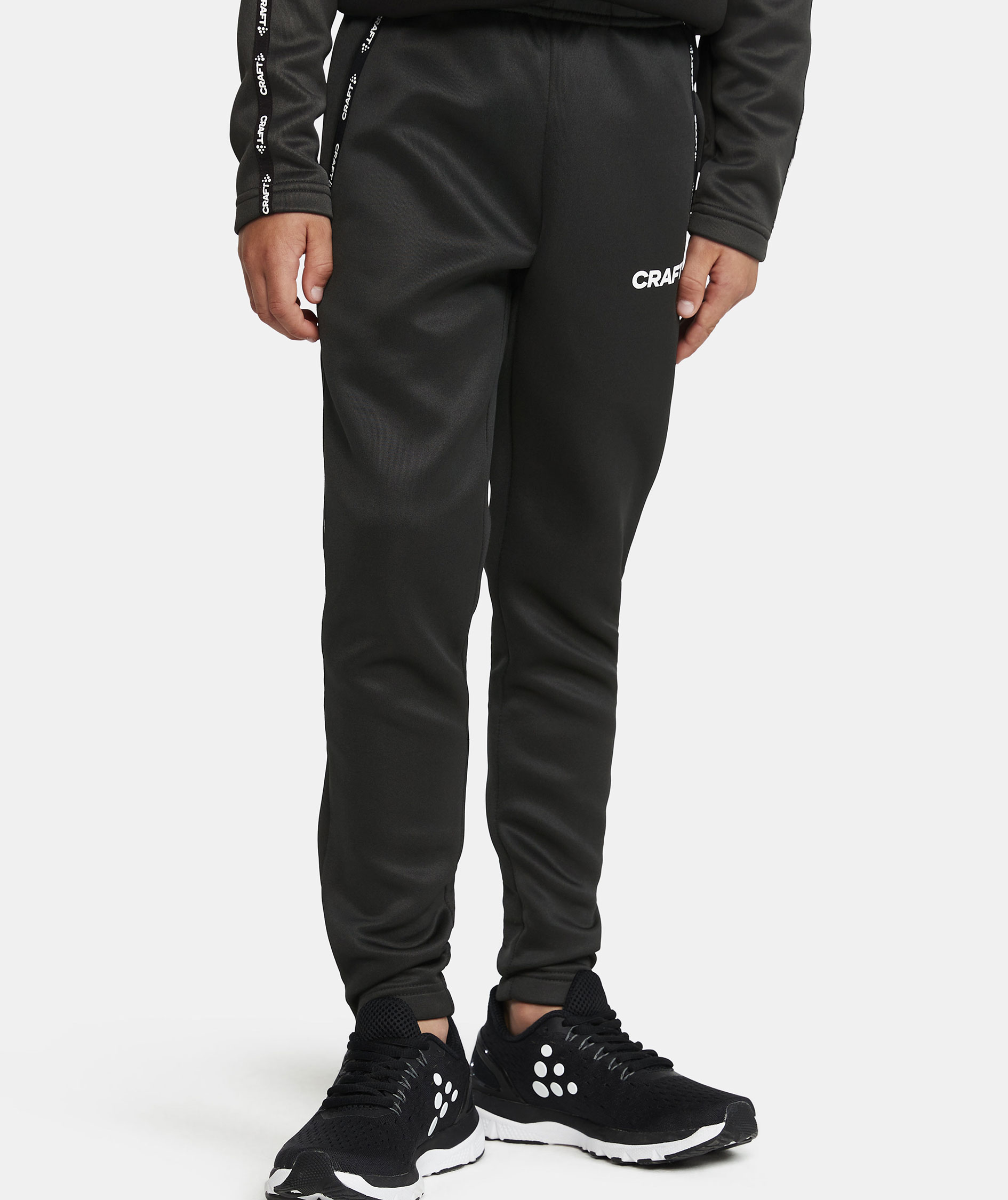 Craft squad 2.0 tr&auml;ningsbyxor till barn, Black