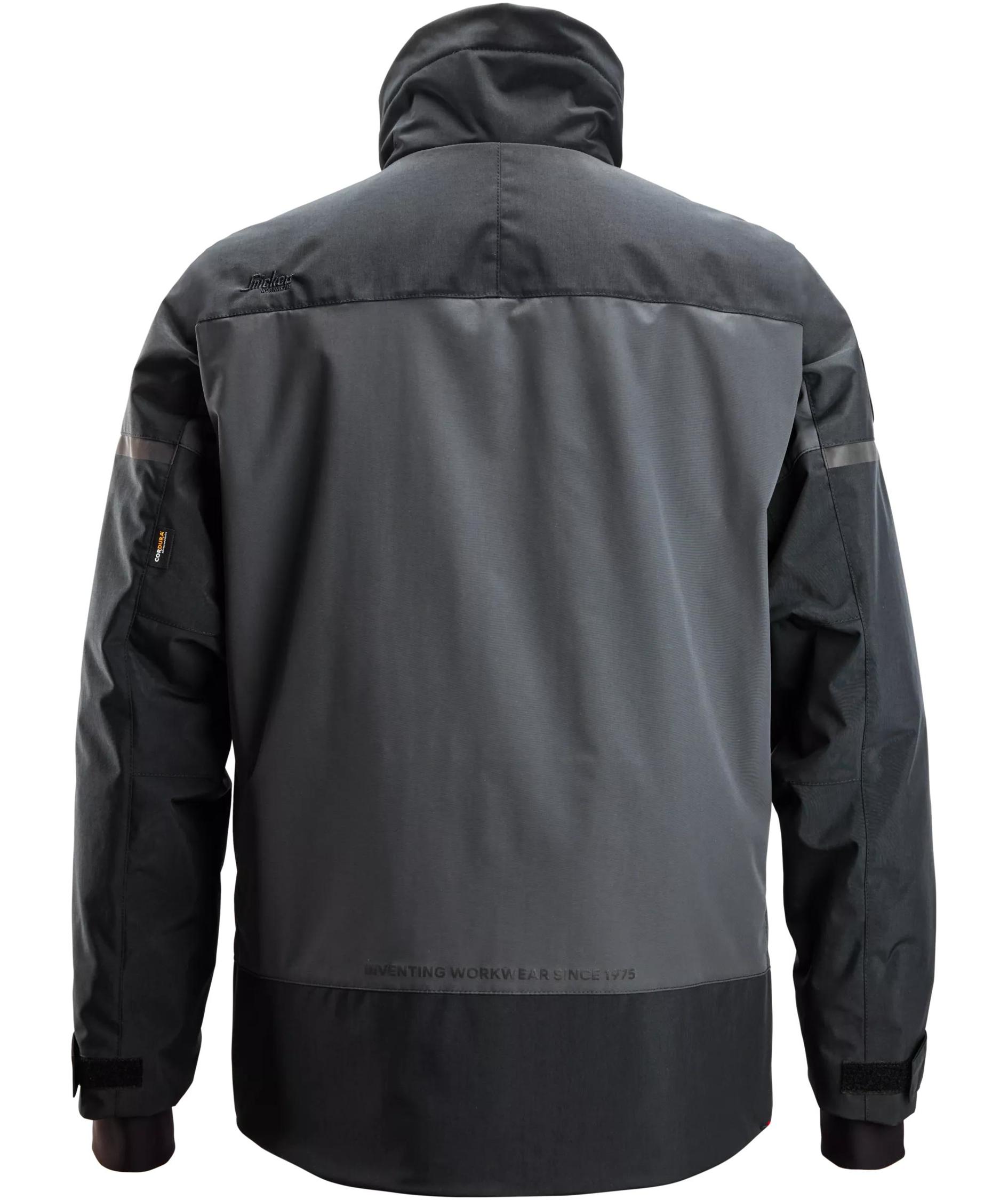 Snickers AllroundWork vinterjacka 1106, Steel Grey/Dark Steel Grey, large image number 2