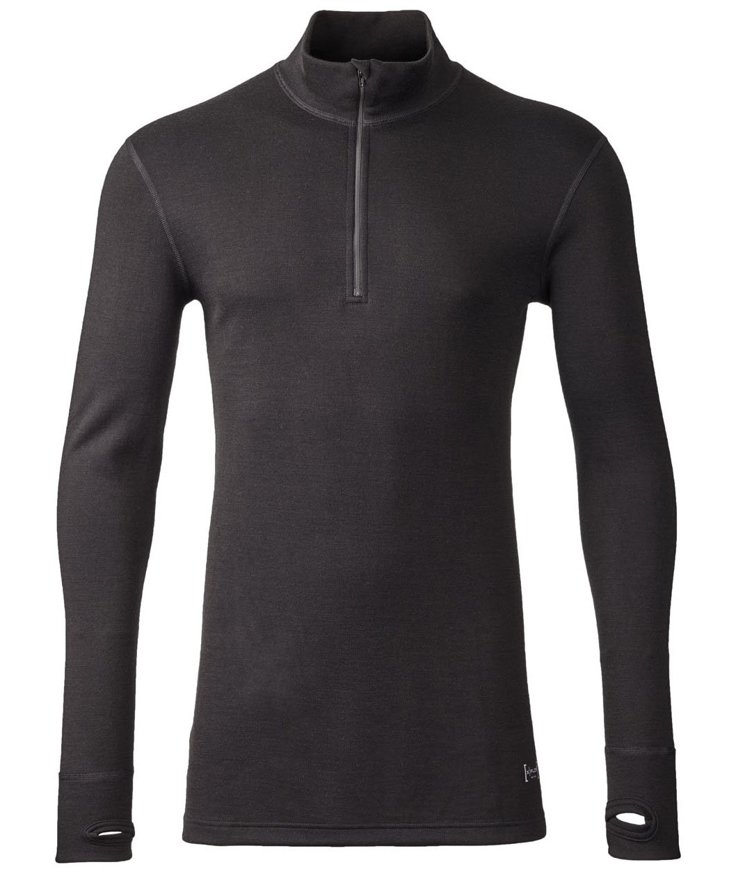 Xplor Misty baselayertr&ouml;ja med merinoull, Svart