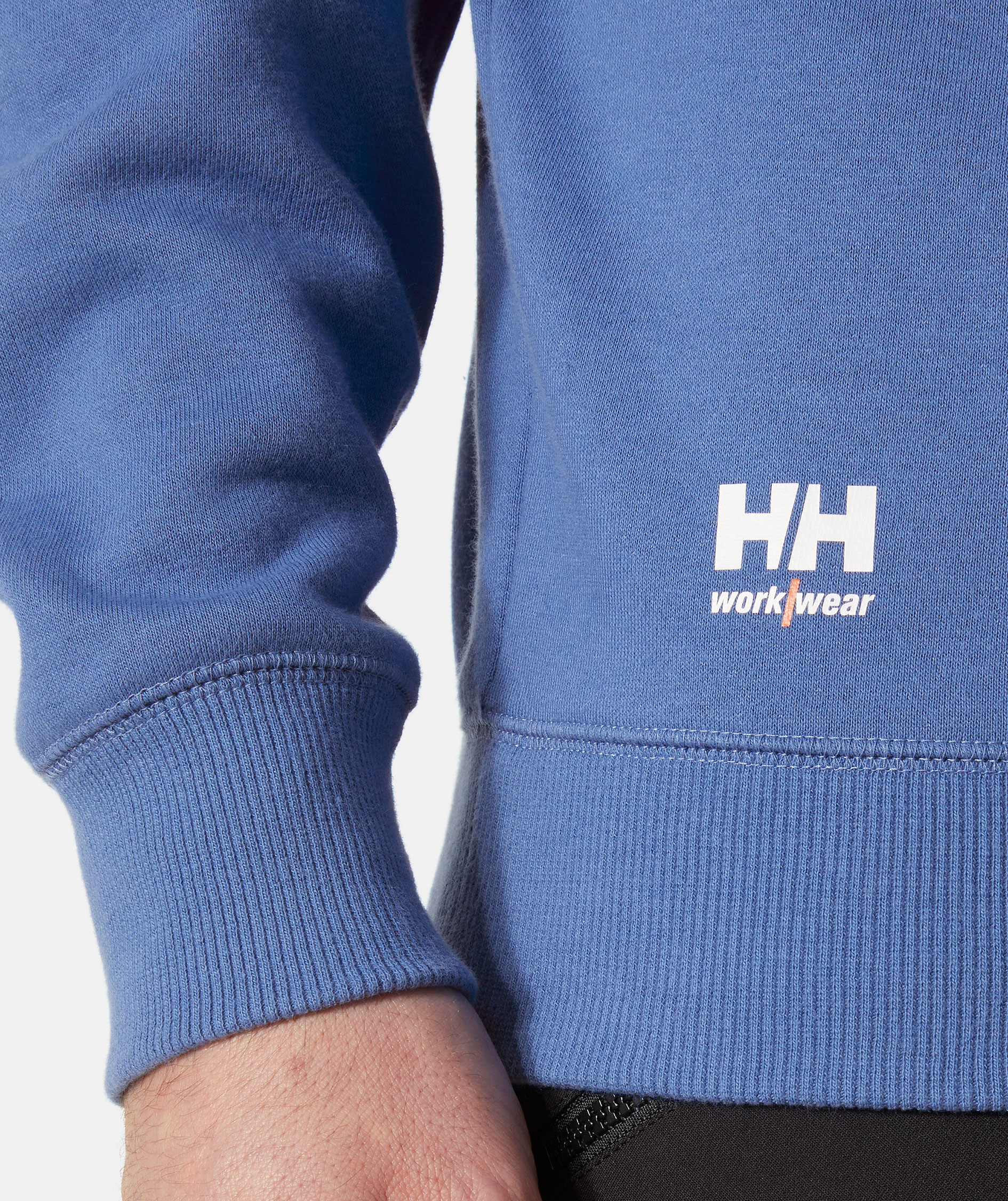 Helly Hansen Classic half zip collegegenser, Stone Blue, large image number 5