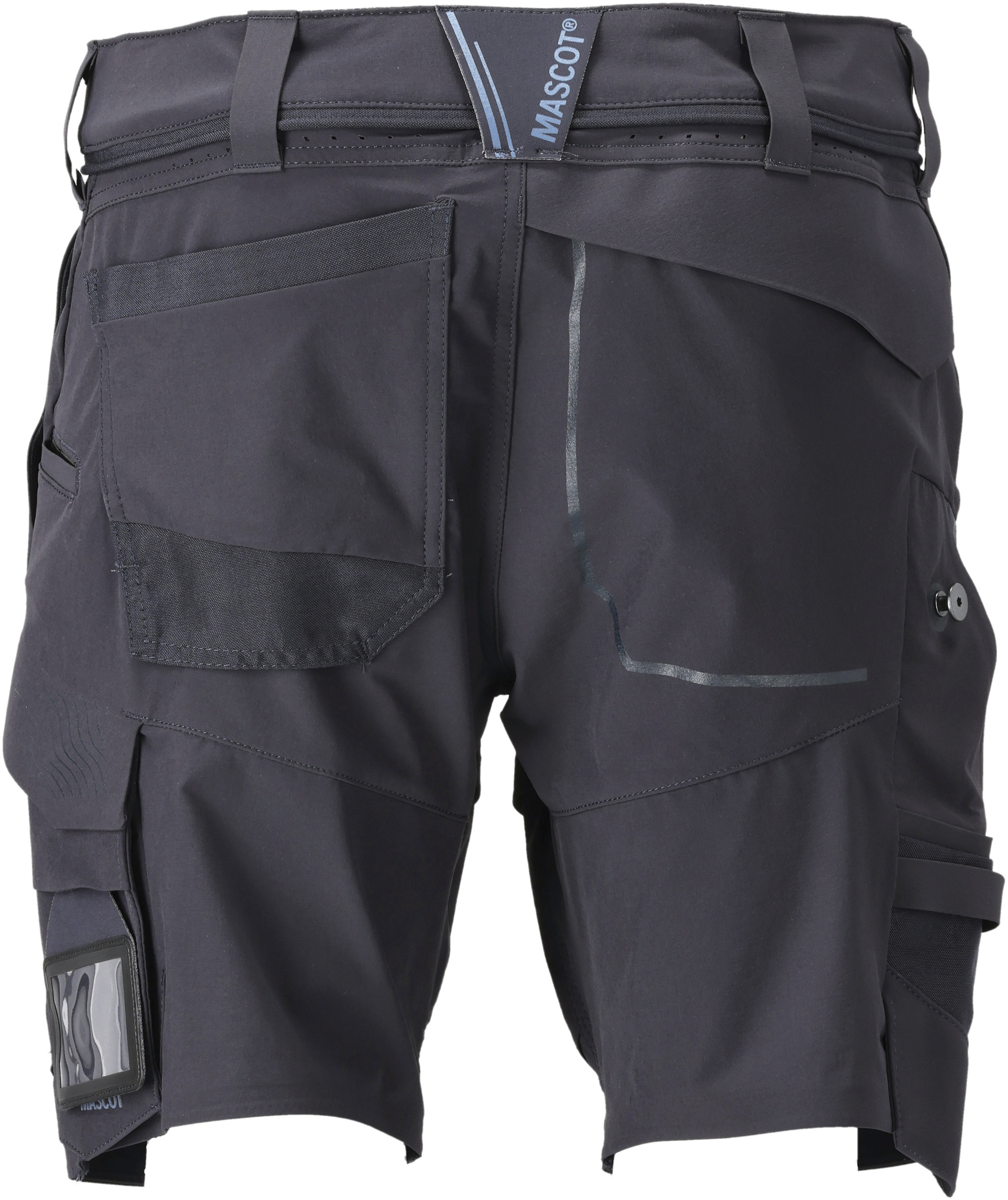 Mascot Customized arbetsshorts full stretch, M&ouml;rk Marinbl&aring;, large image number 1