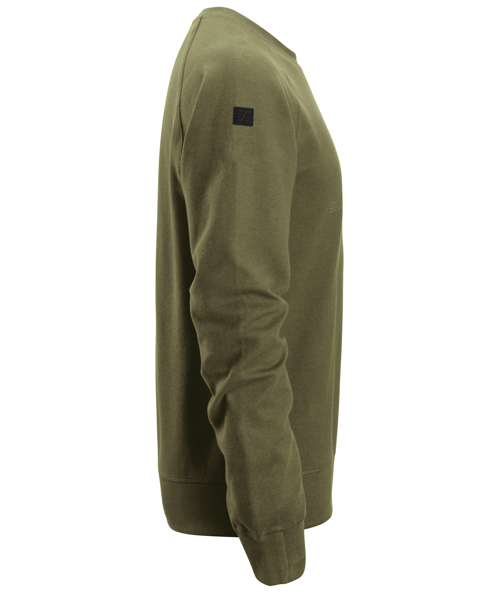 Snickers logo collegegenser 2892, Khaki gr&oslash;nn, large image number 2