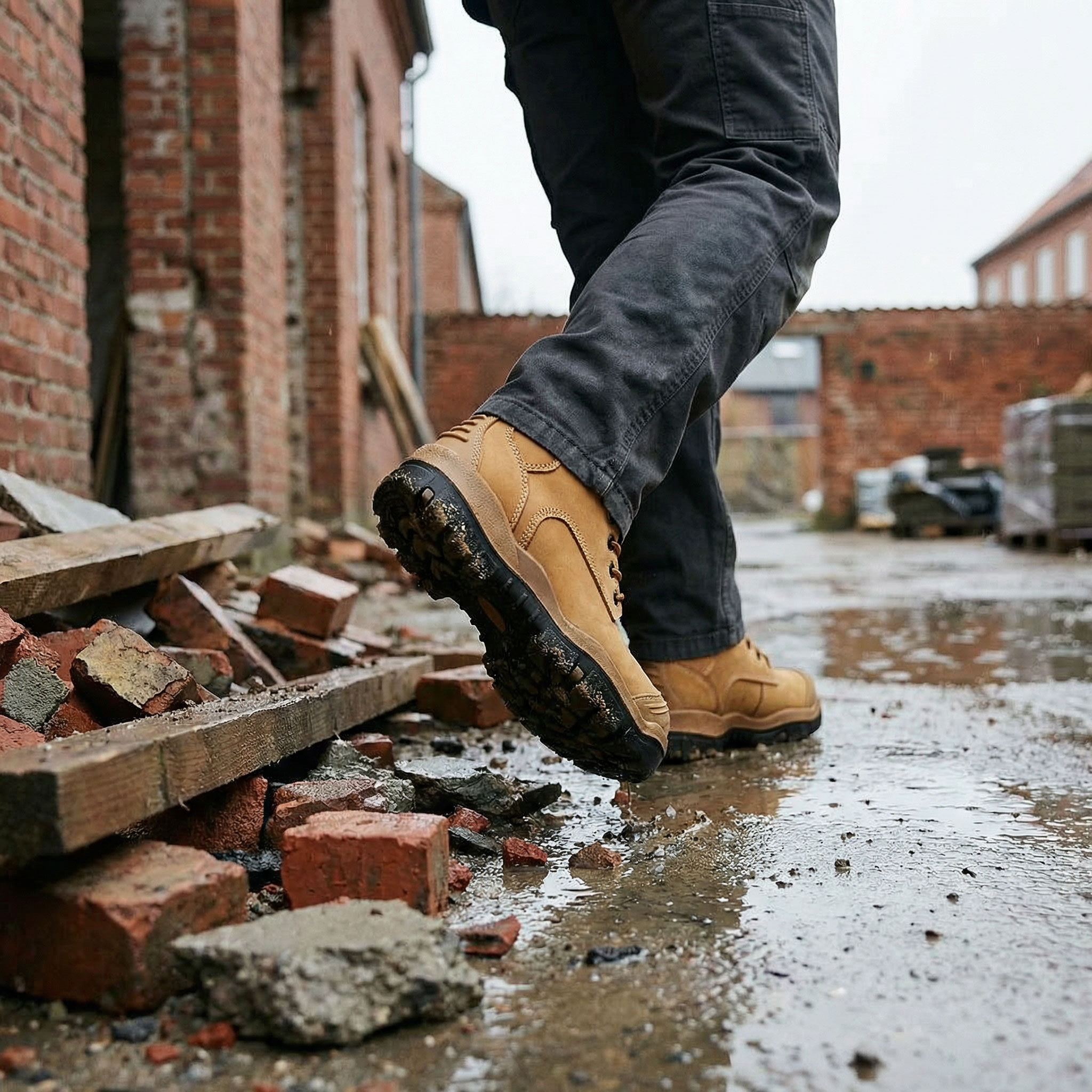 Bata Industrials 86147 Longreach skyddsst&ouml;vlar S3, Wheat