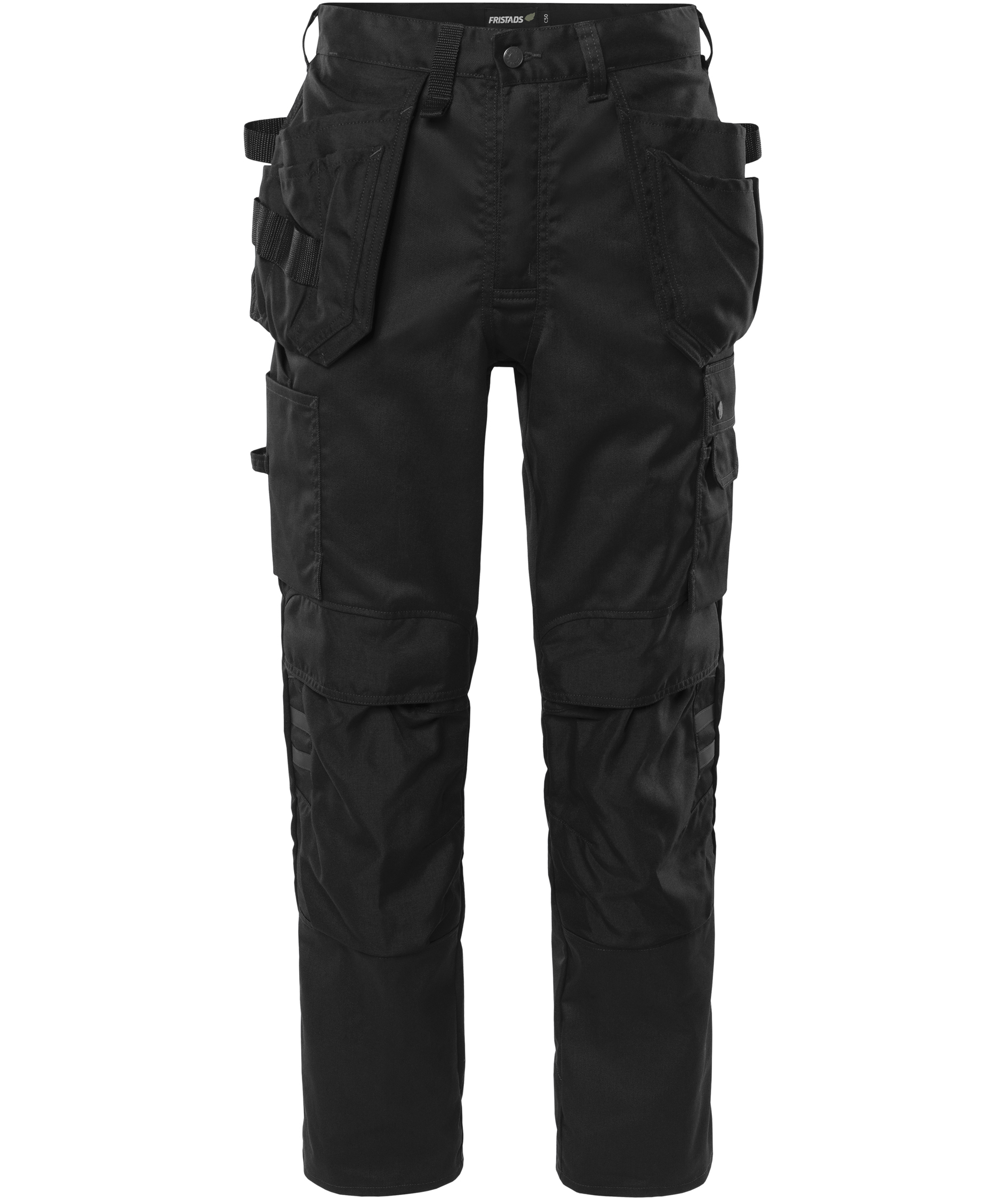 Fristads Green craftsman trousers 241 GS25, Black, Black, swatch