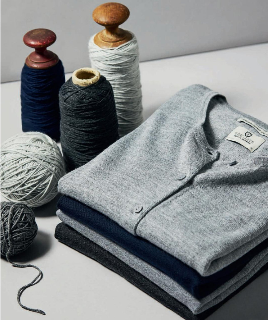 Tee Jays cardigan dam, Ljusgr&aring;, large image number 2