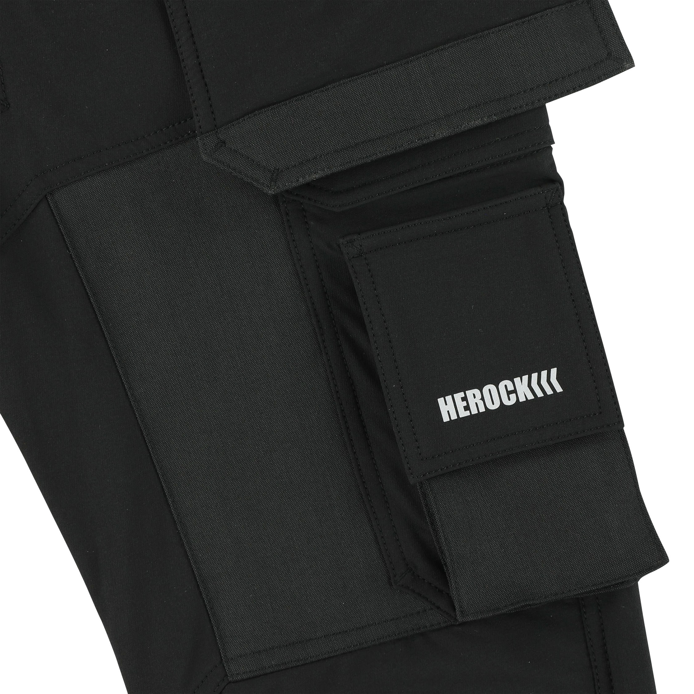 HEROCK Sparo hantverksbyxa full stretch, Black, large image number 11