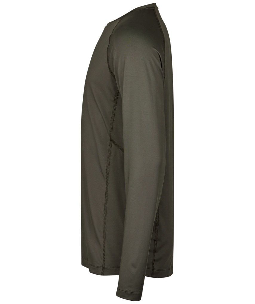 Tee Jays l&aring;ng&auml;rmad Cooldry T-shirt, Deep Green, large image number 4