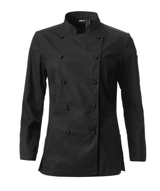 Hejco Hedvig 3/4 sleeved women's chefs jacket, Black, large image number 0