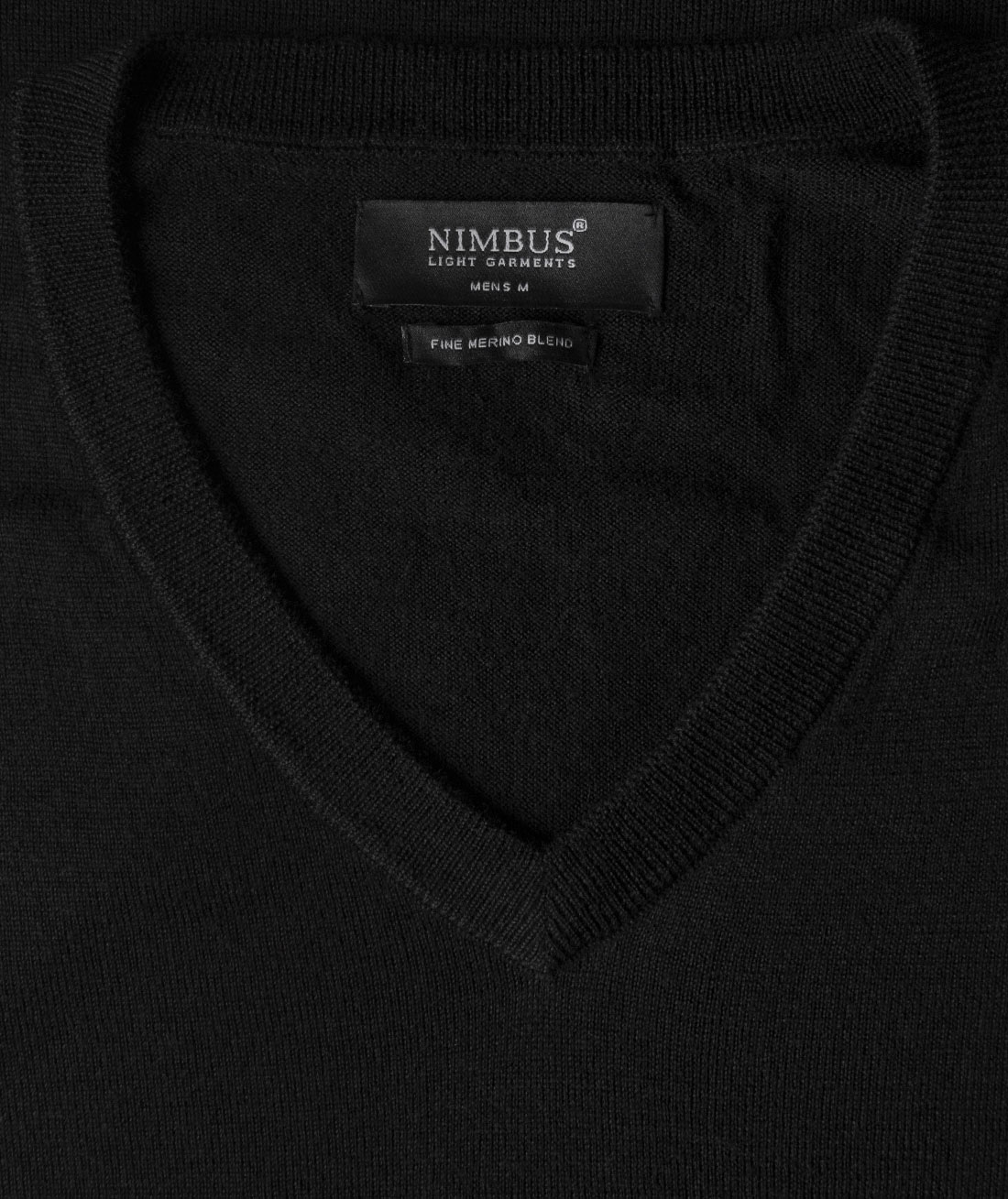 Nimbus Ashbury strikket genser med merinoull, Svart, large image number 2