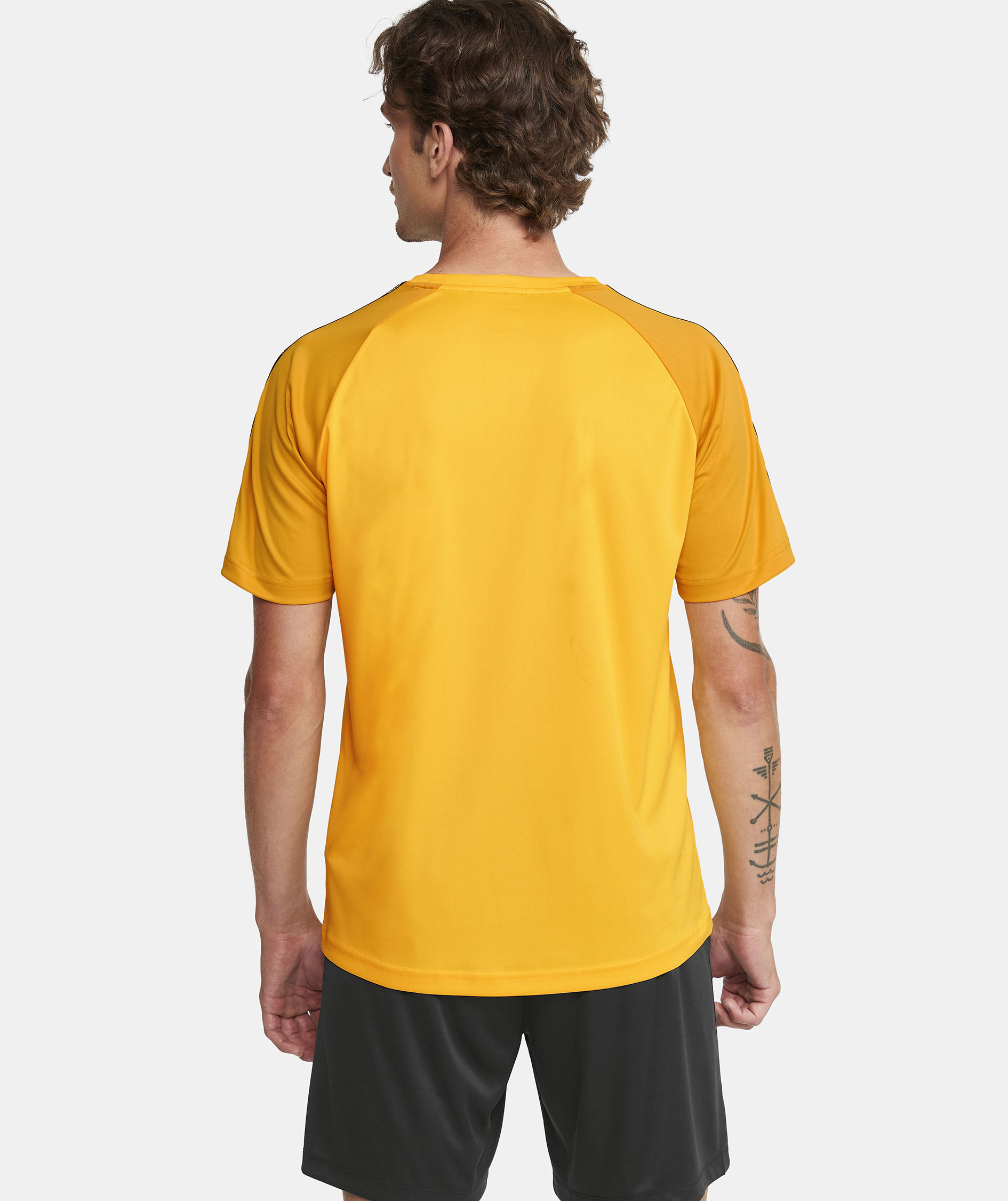 Craft Squad 2.0 Contrast Jersey T-shirt, Sweden Yellow-Golden, large image number 5