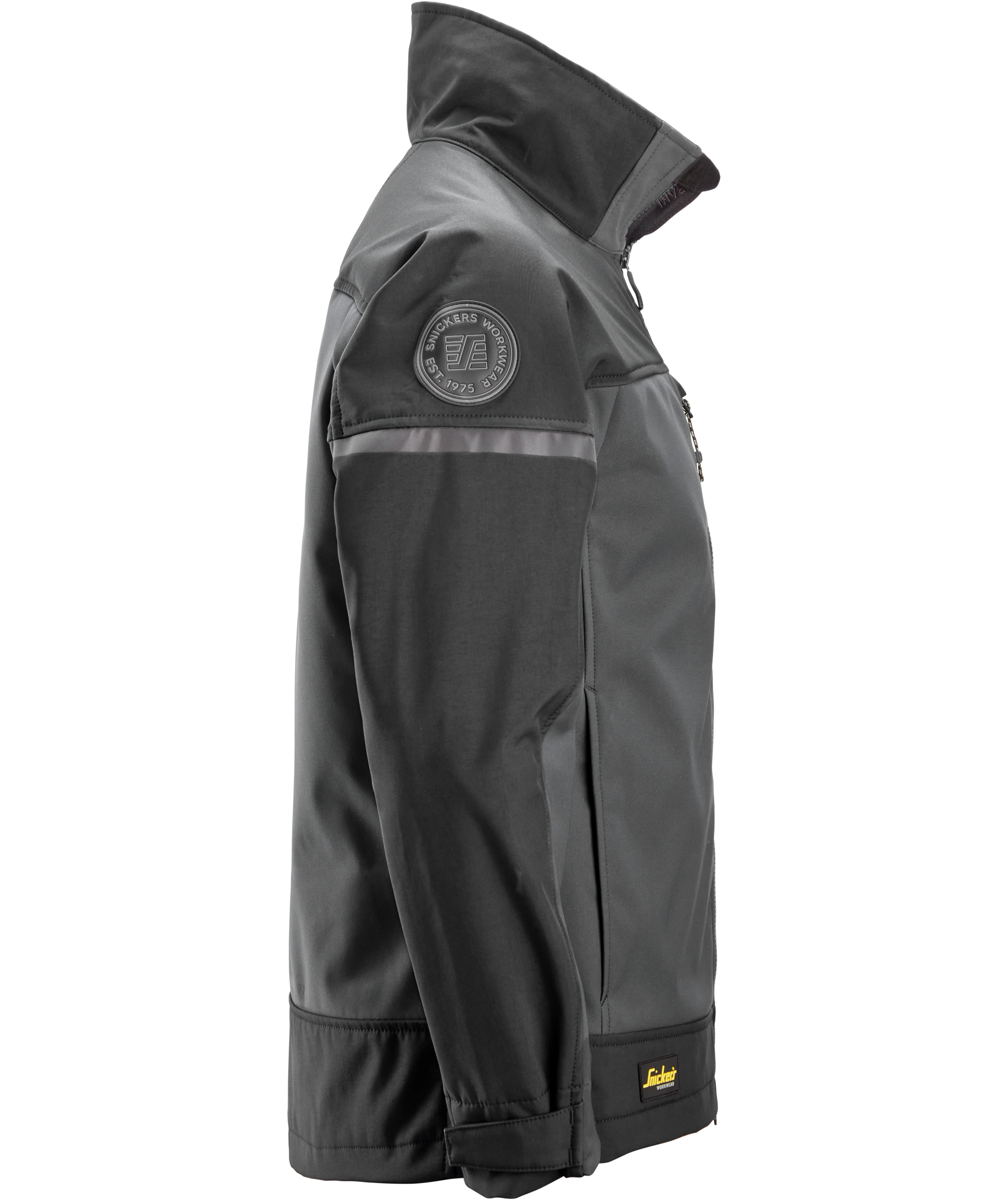 Snickers AllroundWork softshelljakke 1216, Steel Grey/Dark Steel Grey, large image number 2