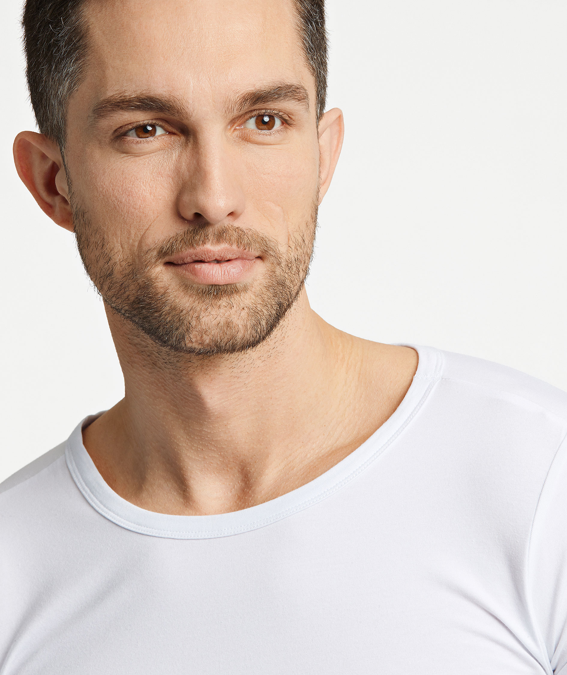 Lindbergh Basic 2er-Pack T-Shirt, Wei&szlig;, large image number 3