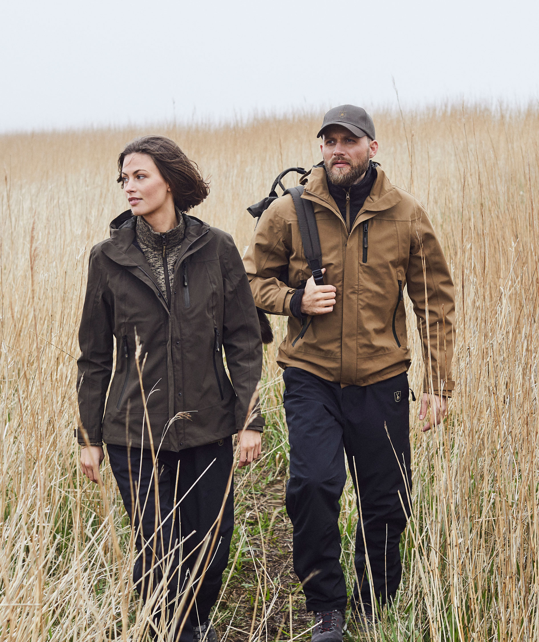 Deerhunter Lady Sarek dame skalljakke, Fallen Leaf