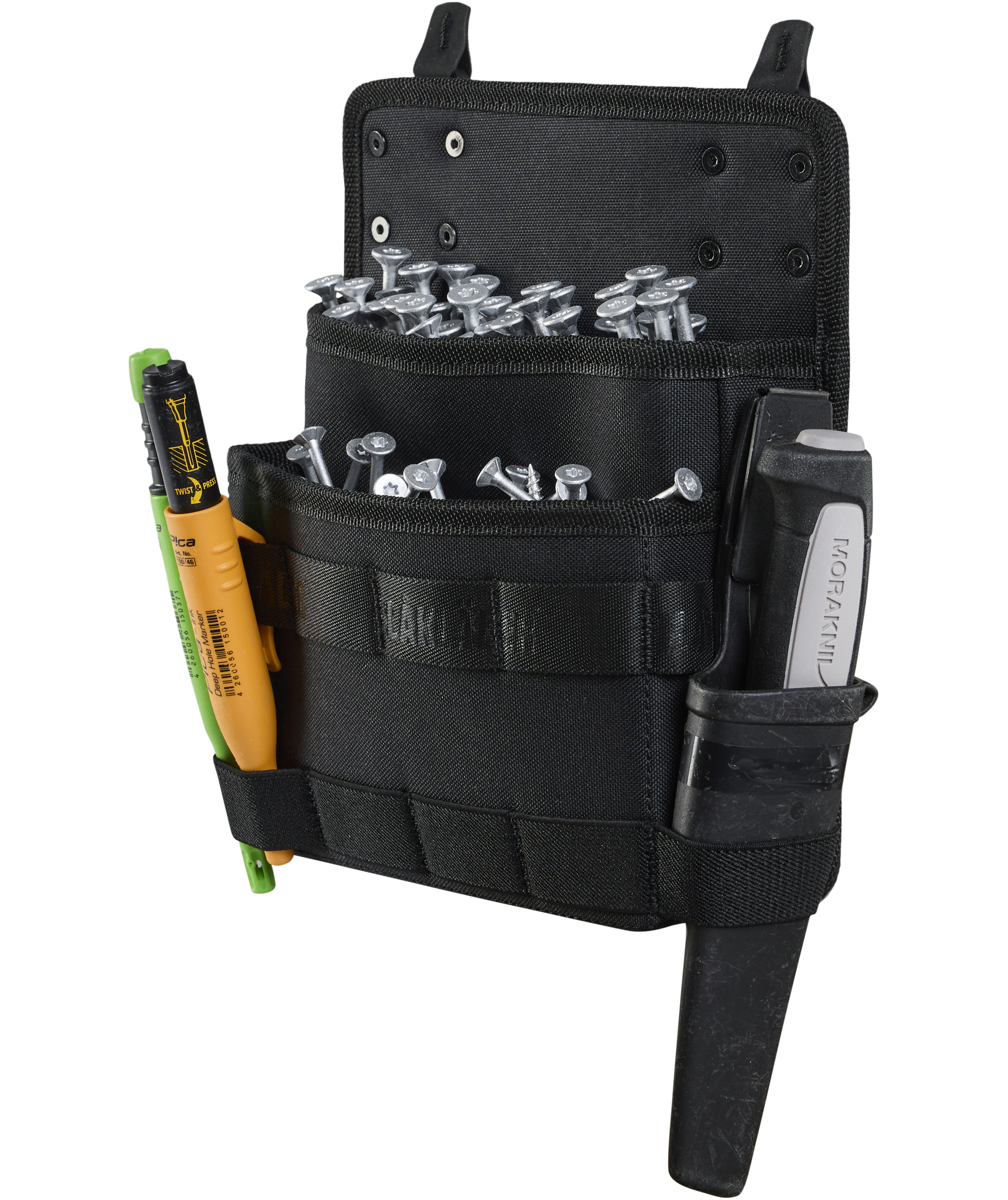 Bl&aring;kl&auml;der ToolRig&trade; s&oslash;mlomme, Sort, Sort, large image number 1