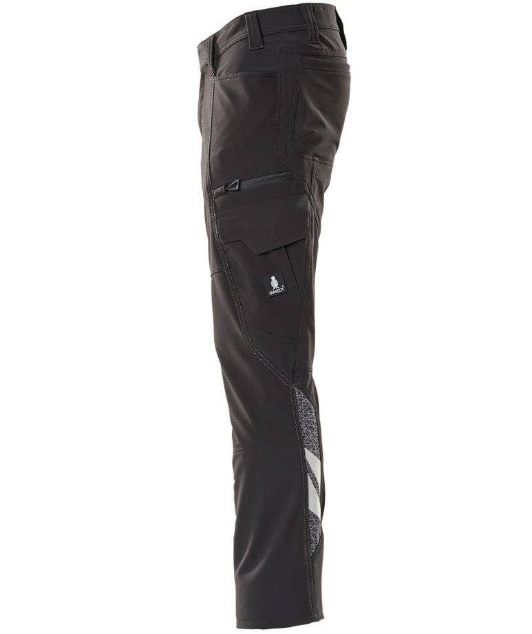 Mascot Accelerate service trousers full stretch, Black, large image number 3