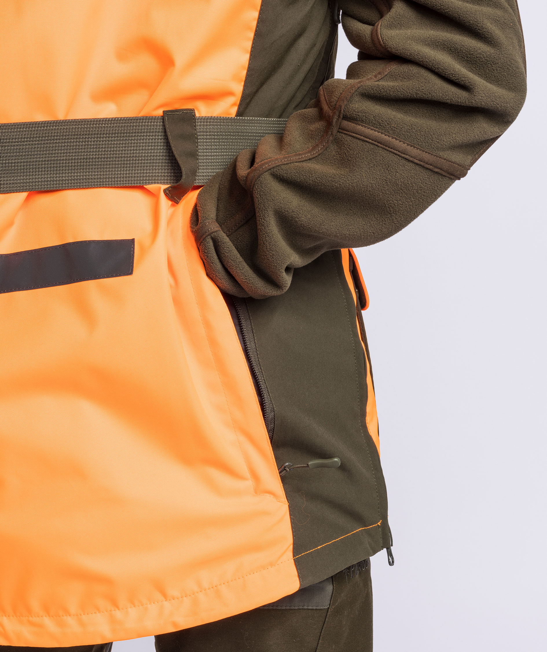 Pinewood Furudal Doghandler vest, Orange/Moss Green, large image number 11