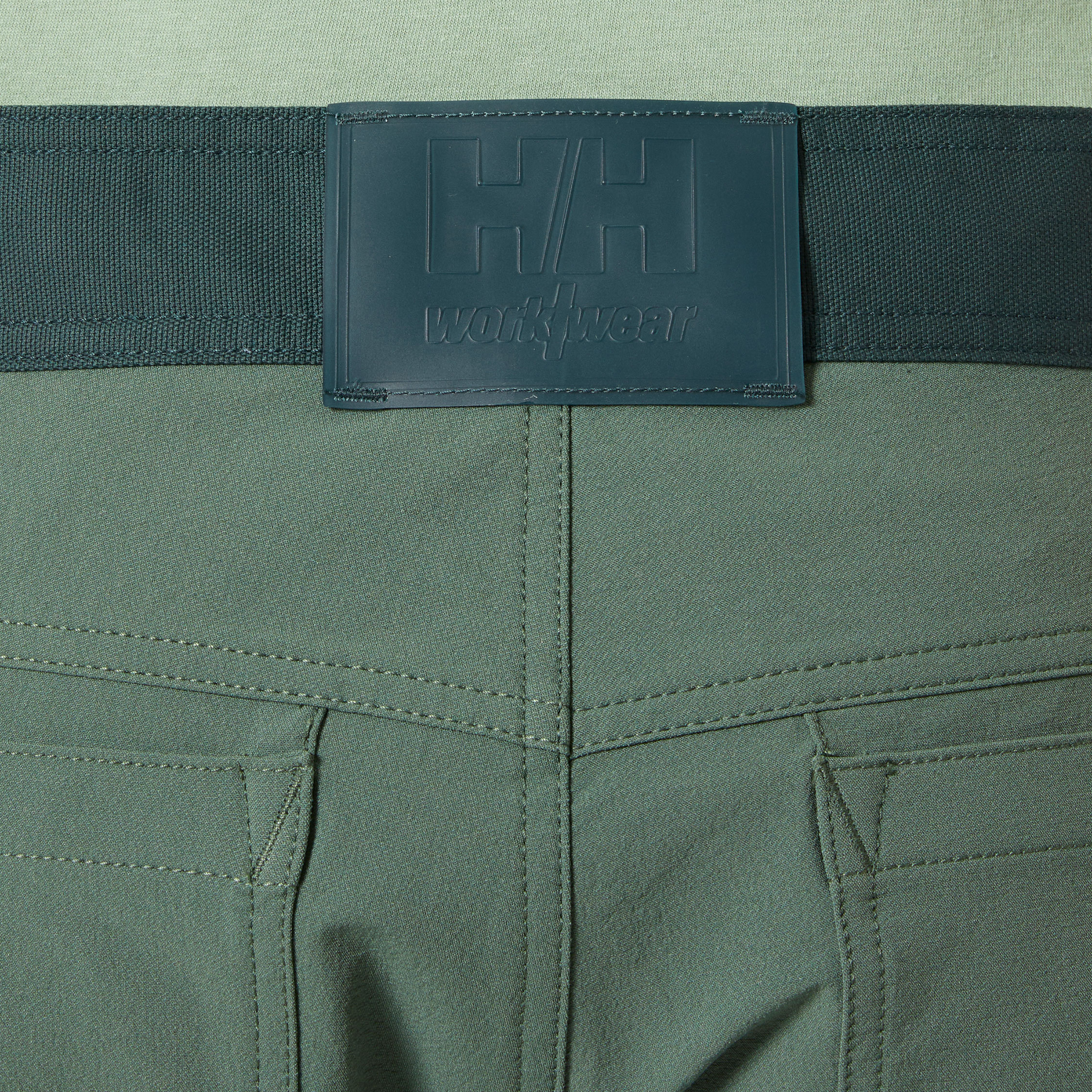 Helly Hansen Oxford 4X Connect&trade; cargoshorts full stretch, Spruce/Darkest Spruce, large image number 6
