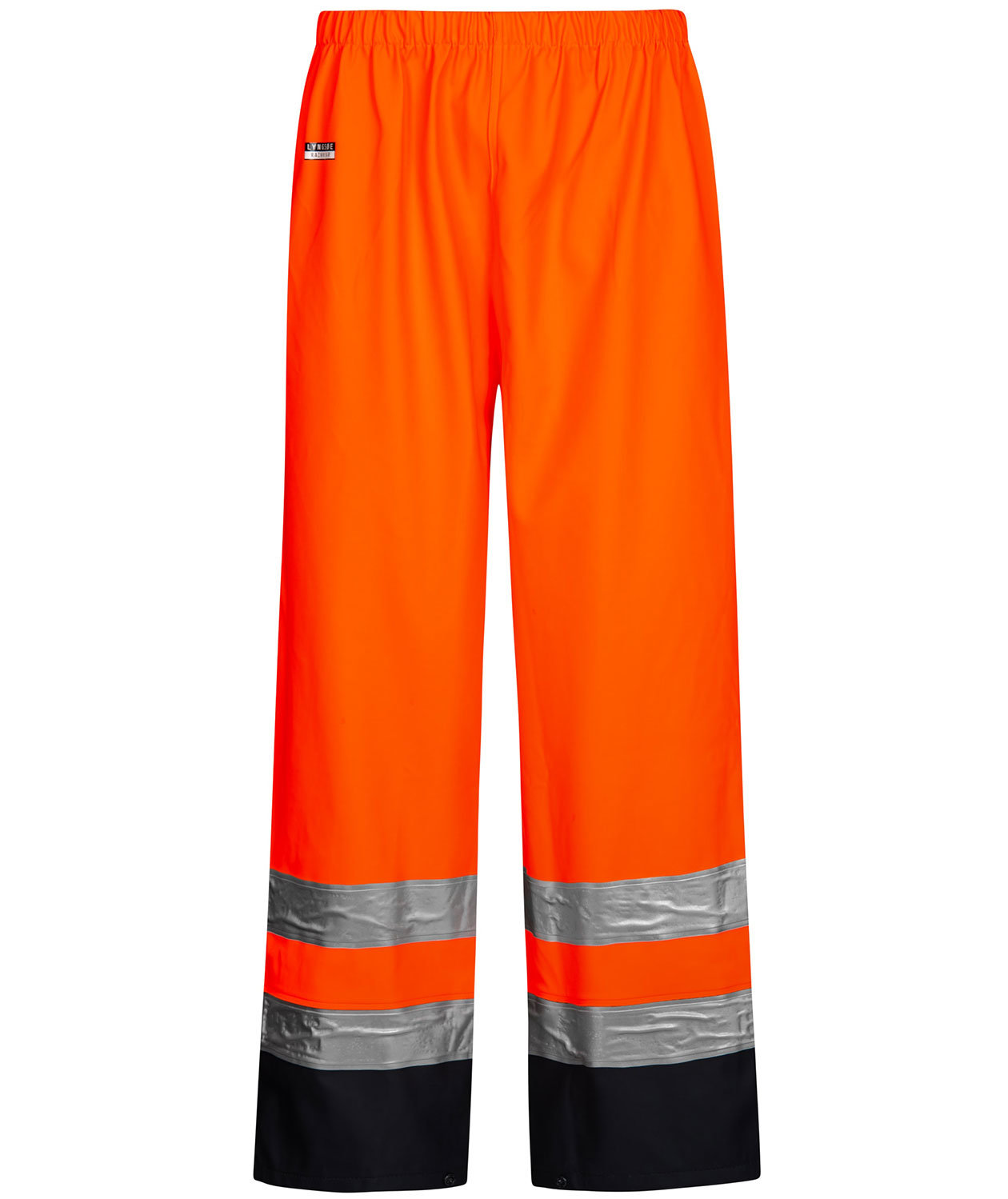 Lyngs&oslash;e Multinorm regnbyxa, Varsel Orange/Marinbl&aring;