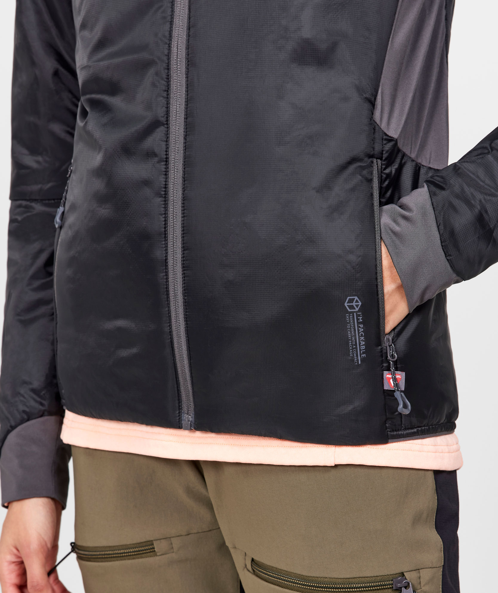 Craft ADV Explore Damen Leichtgewicht Jacke, Schwarz, large image number 4