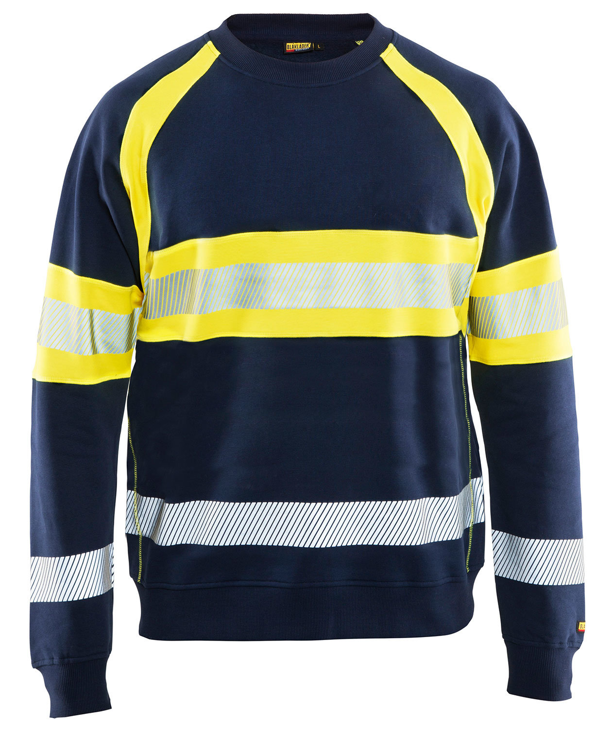 Bl&aring;kl&auml;der sweatshirt, Marine/Gul, large image number 0