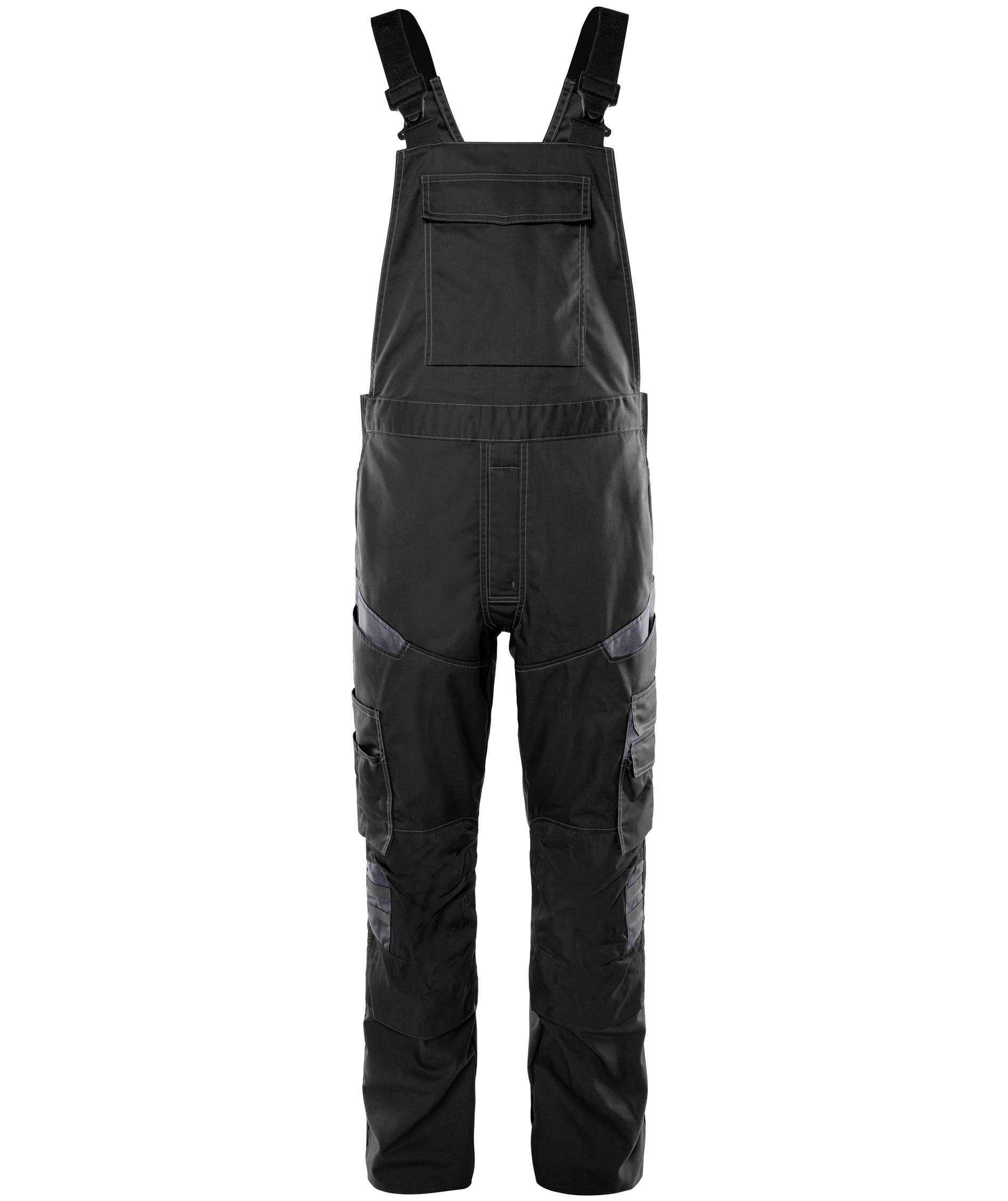 Fristads selebukse 1556 STFP, Svart/Gr&aring;