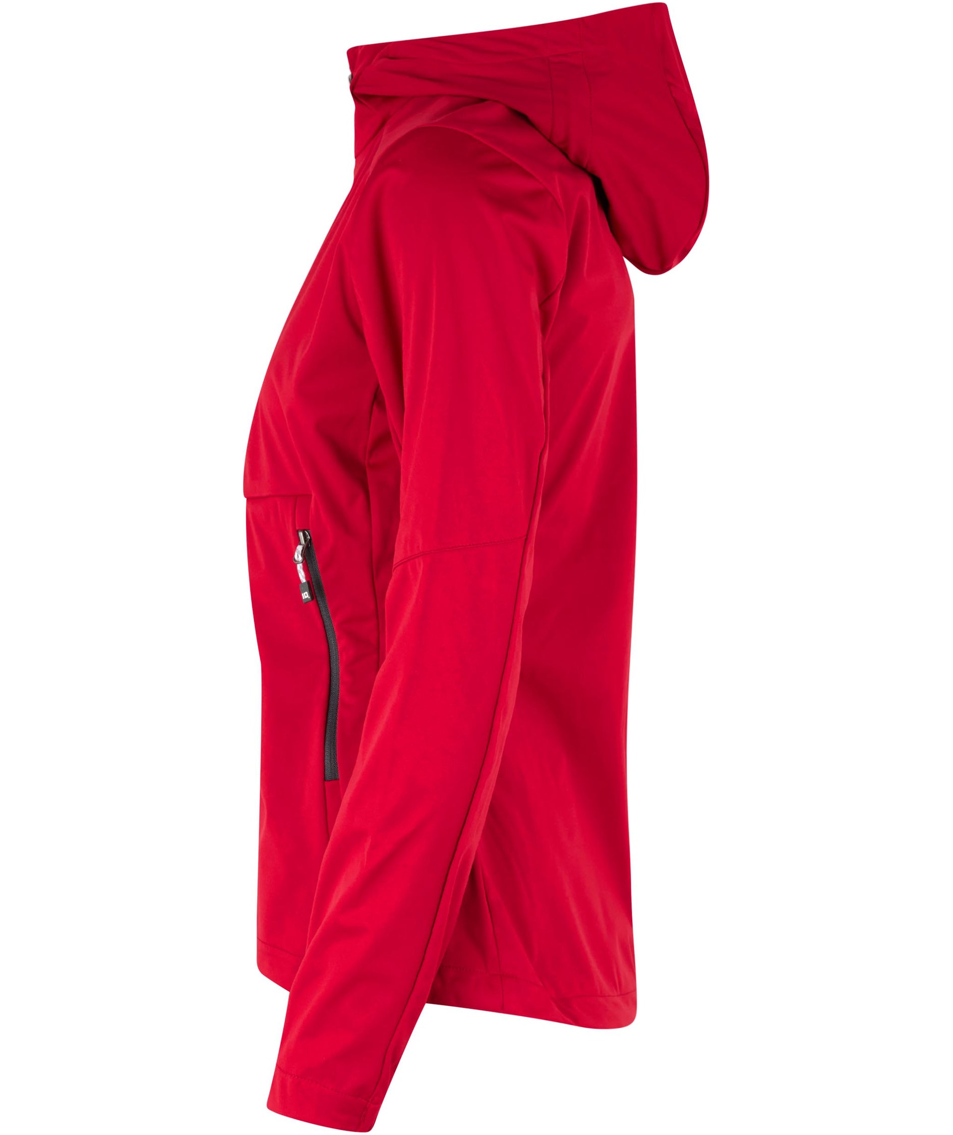 ID letv&aelig;gts dame softshelljakke, R&oslash;d, large image number 2