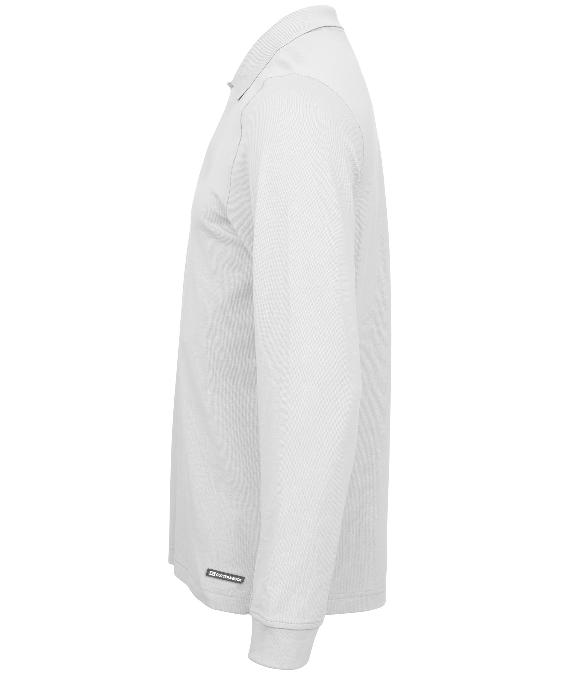 Cutter & Buck Advantage lang&aelig;rmet polo T-shirt, Hvid, large image number 3