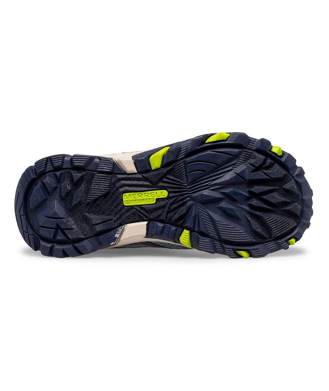 Merrell Moab FST Mid A/C WP k&auml;ngor till barn, Navy/China Blue, large image number 4