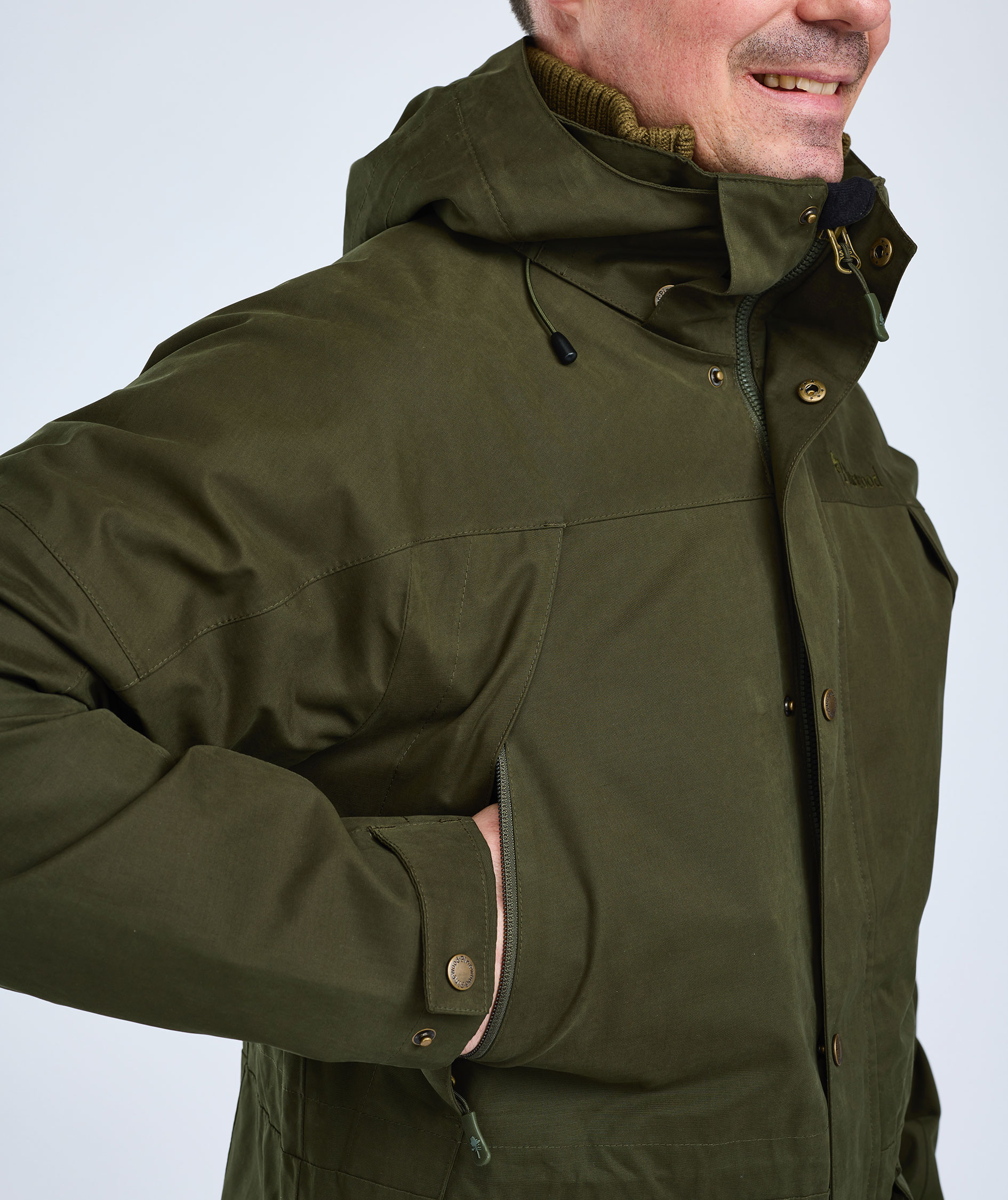 Pinewood&nbsp;Nydala Classic 2L jakke, Moss green, large image number 7