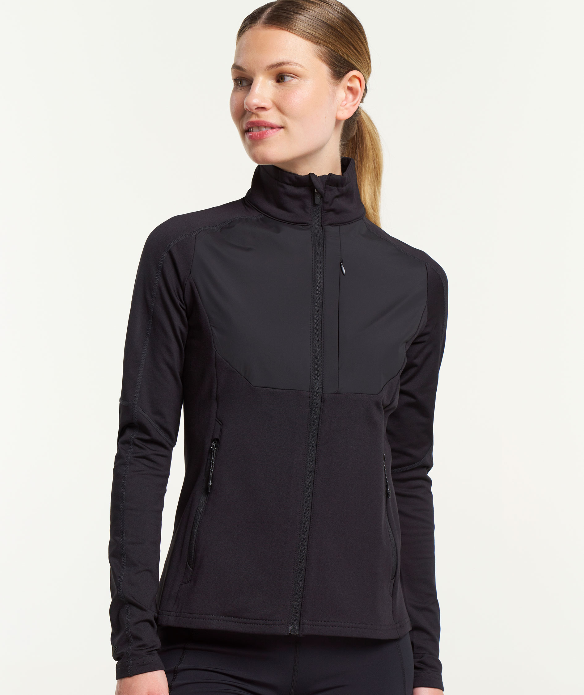 Tenson TXlite Windblock women's cardigan, Black