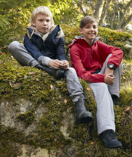 Clique Basis Softshell junior jacket, Red, large image number 7