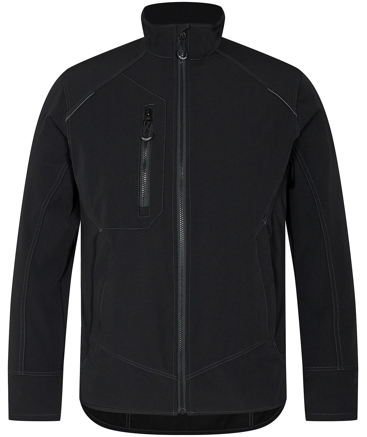 Engel X-treme arbejdsjakke full stretch, Sort, Sort, swatch