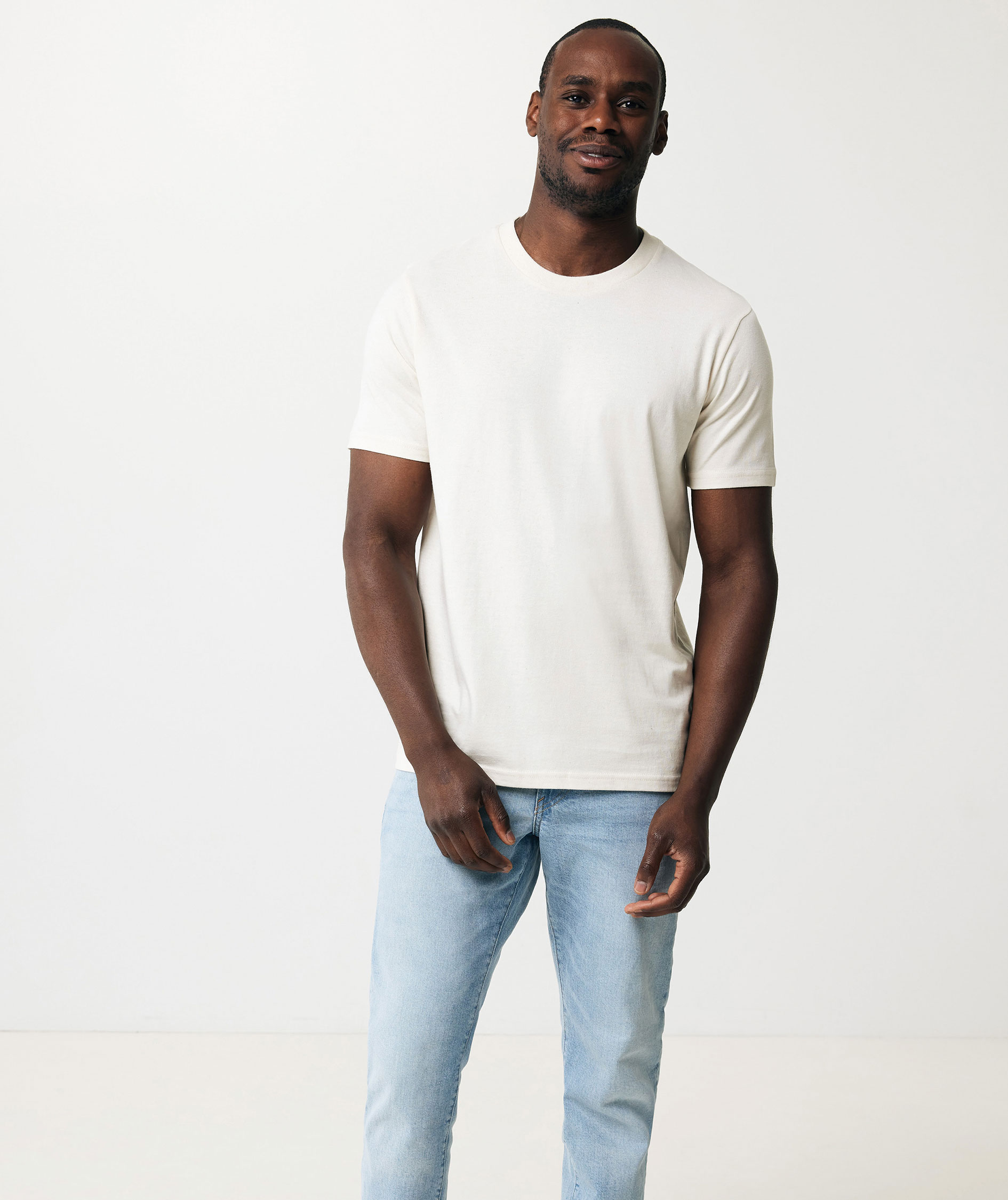 Iqoniq Brett T-shirt, Recycled White, large image number 8